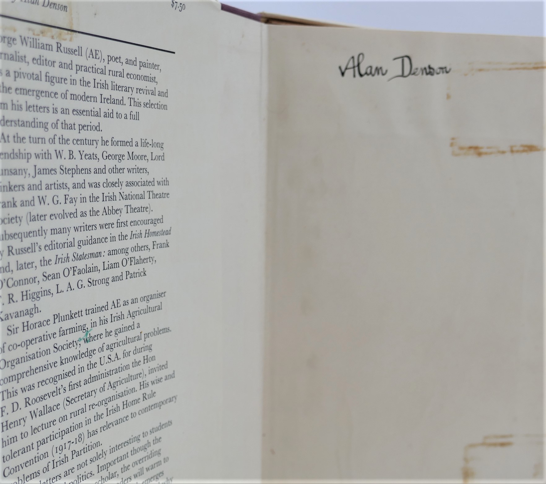 Letters from A.E. Editor's Working Copy (1961) - Image 2