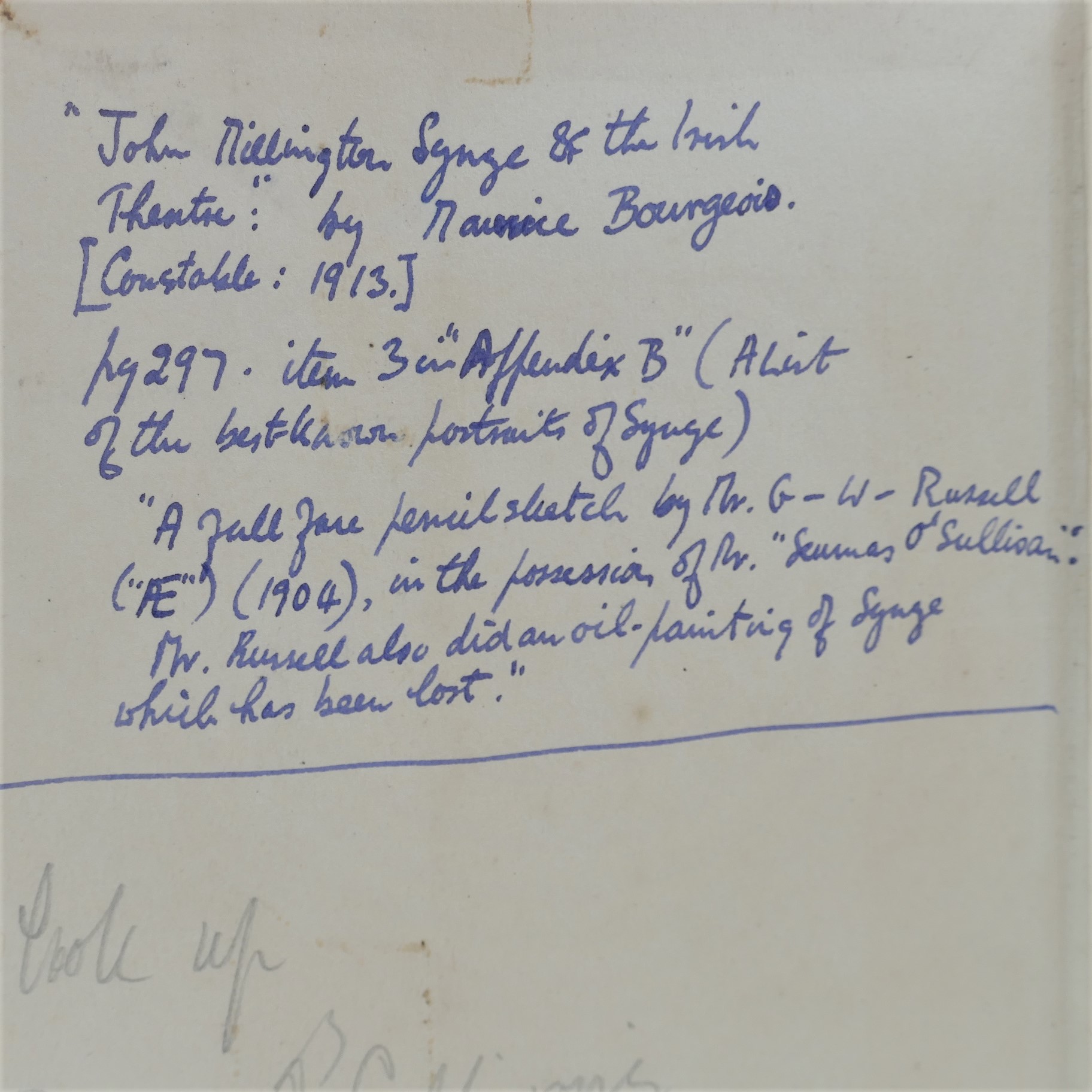 A Memoir of A.E. George William Russell. Alan Denson's Copy (1937) - Image 6