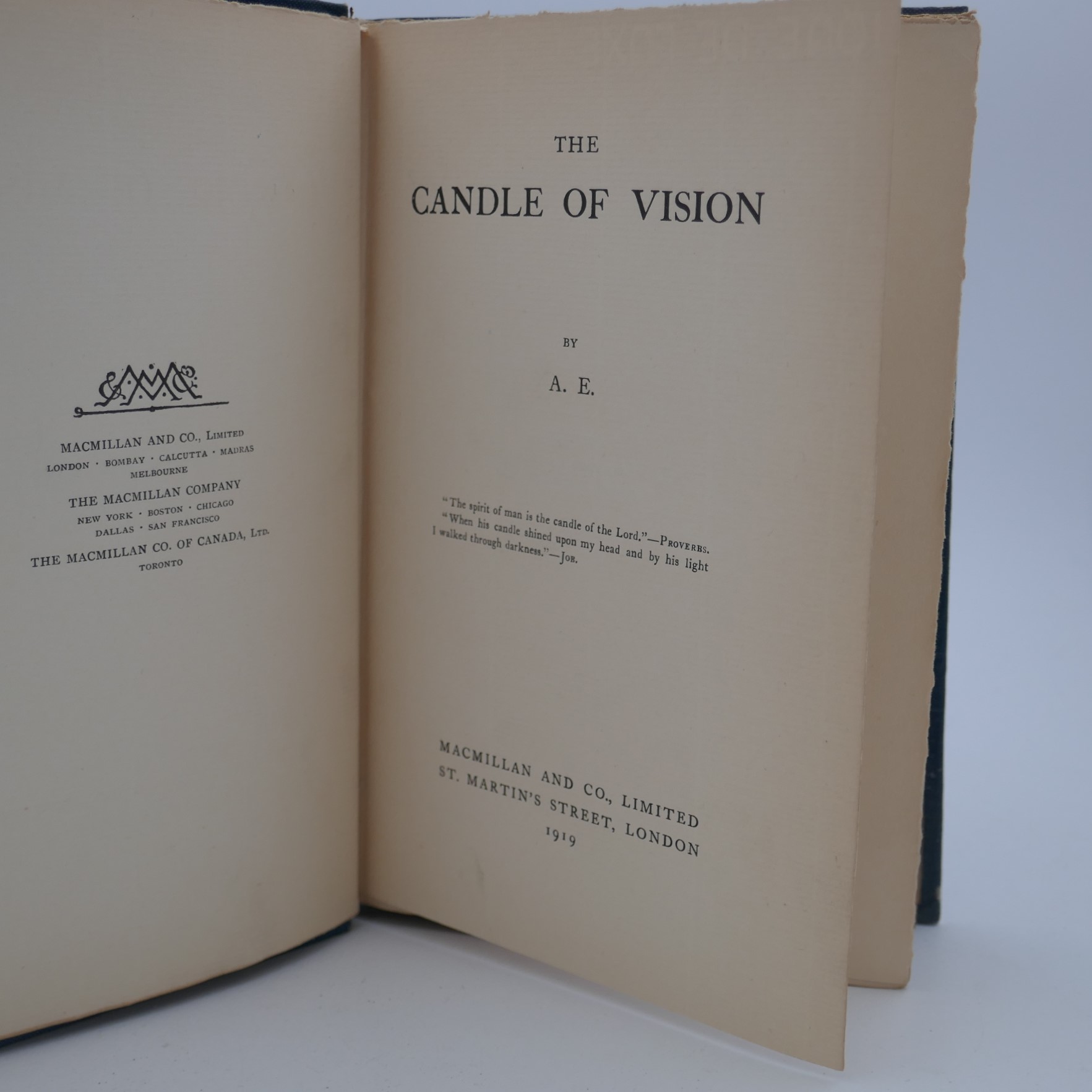The Candle of Vision. Inscribed by the Author (1919) - Image 3