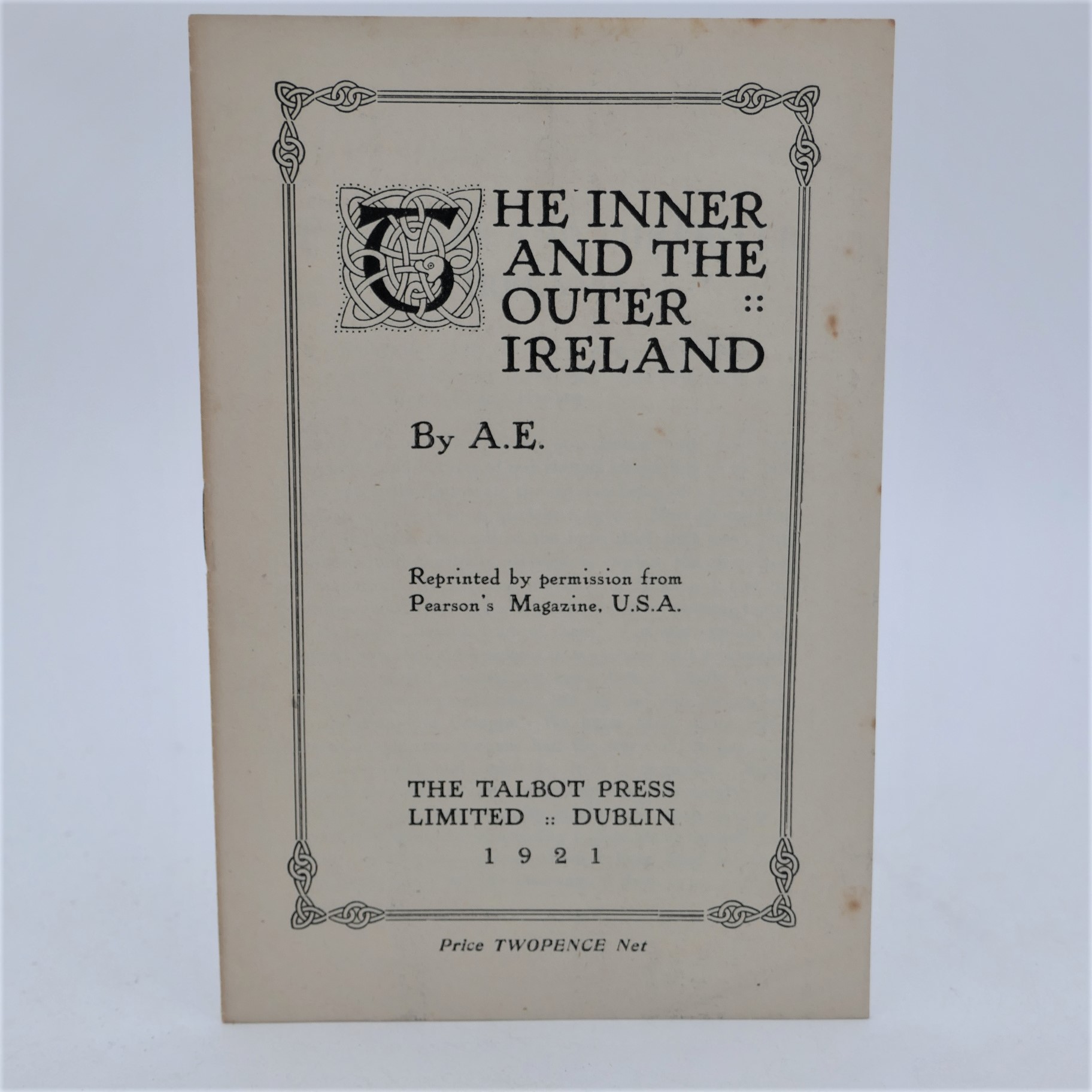 The Inner and The Outer Ireland (1921)