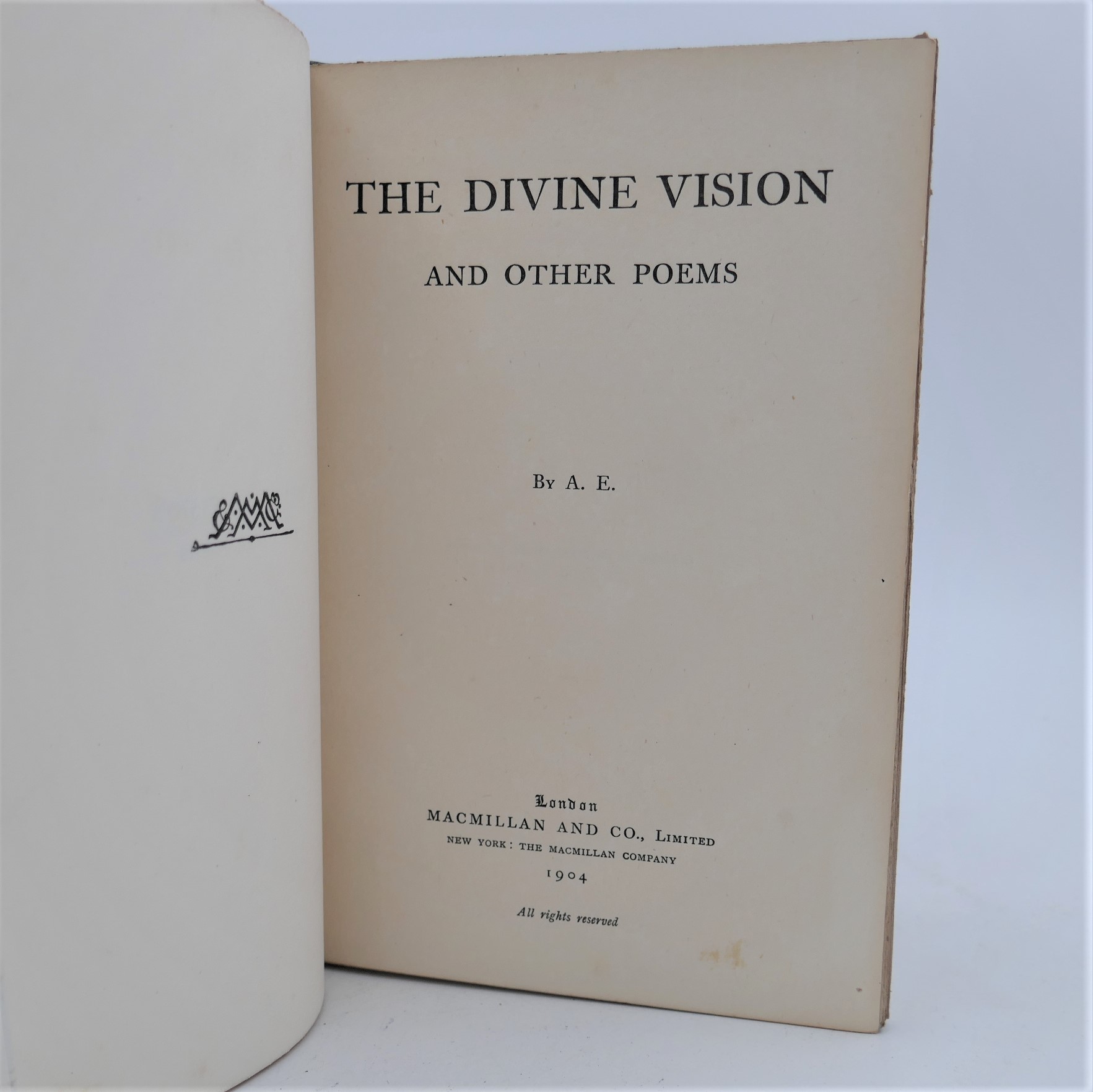 The Divine Vision and other Poems (1904) - Image 2