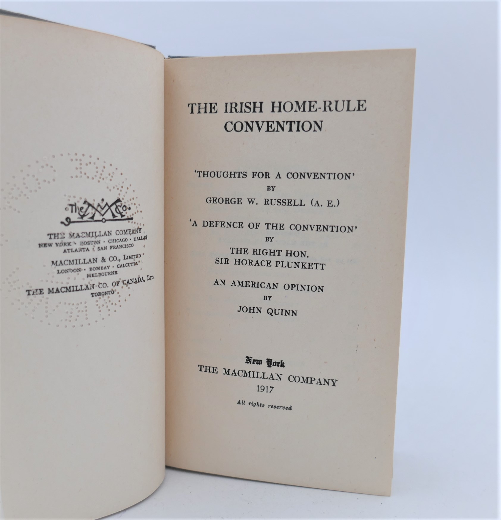 The Irish Home-Rule Convention (1917) - Image 3