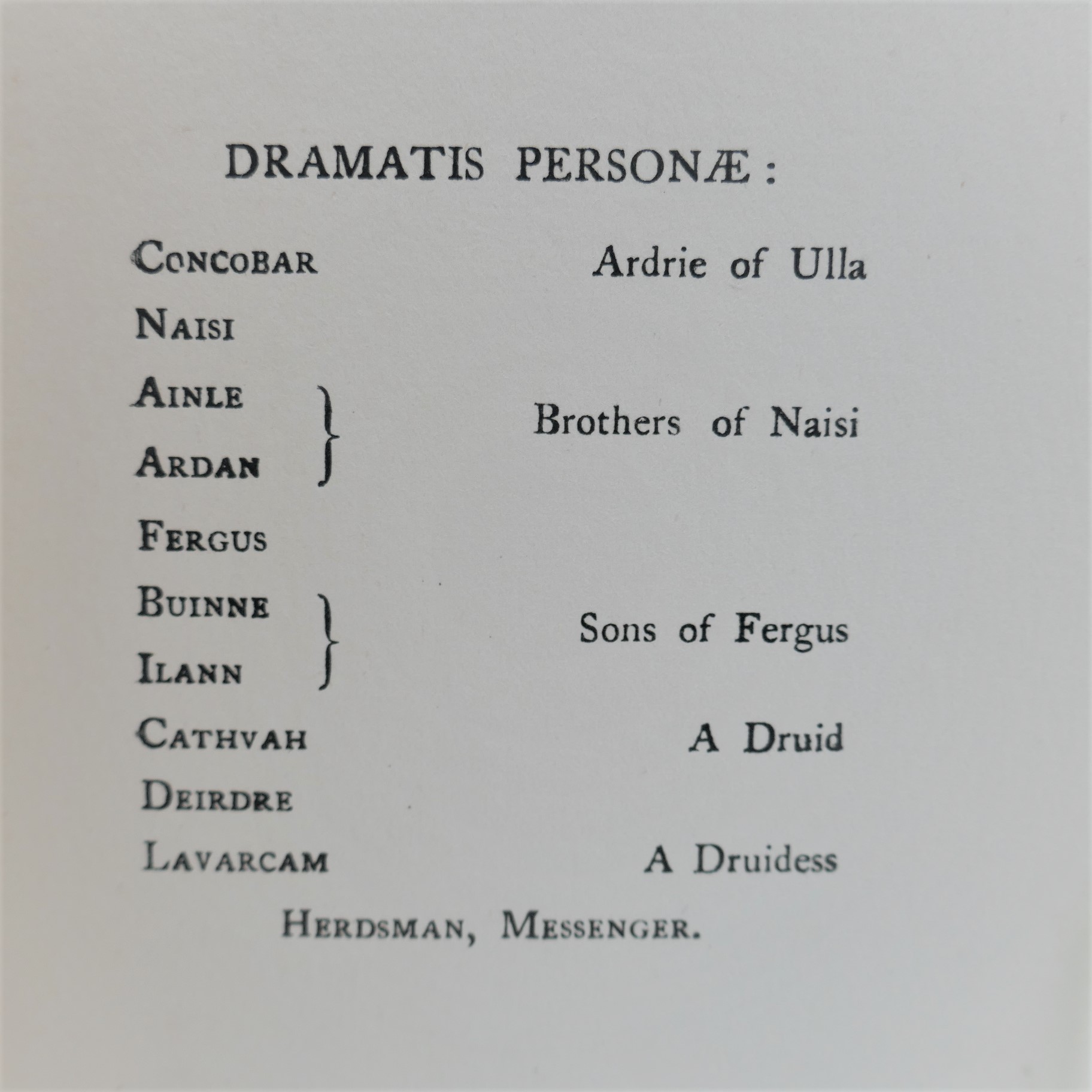 Deirdre. A Drama in Three Acts (1907) - Image 2