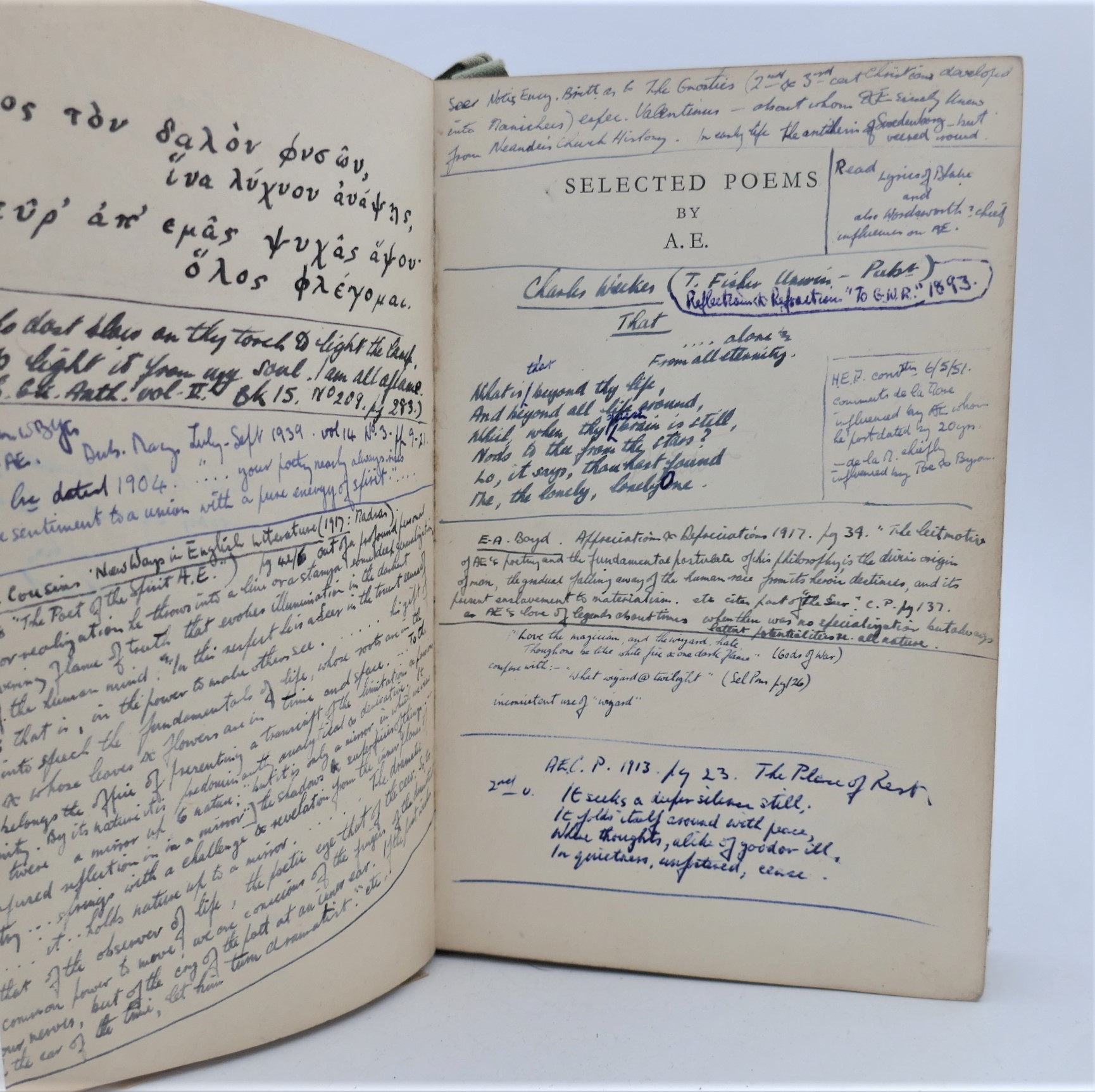 Selected Poems. Alan Denson's Working Copy (1935) - Image 4