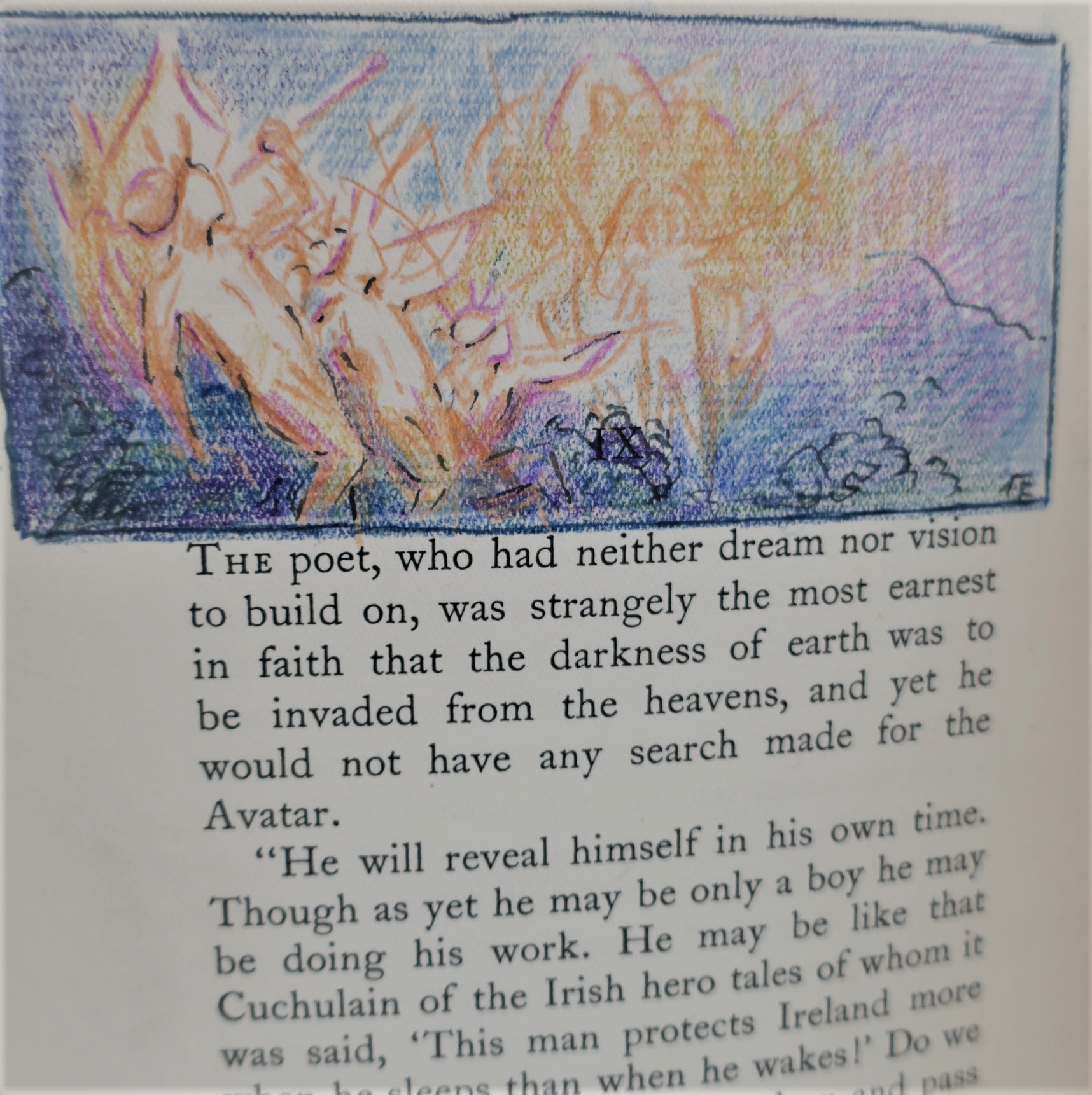 The Avatars. Inscribed to James Stephens & with Original Artwork (1933) - Image 8