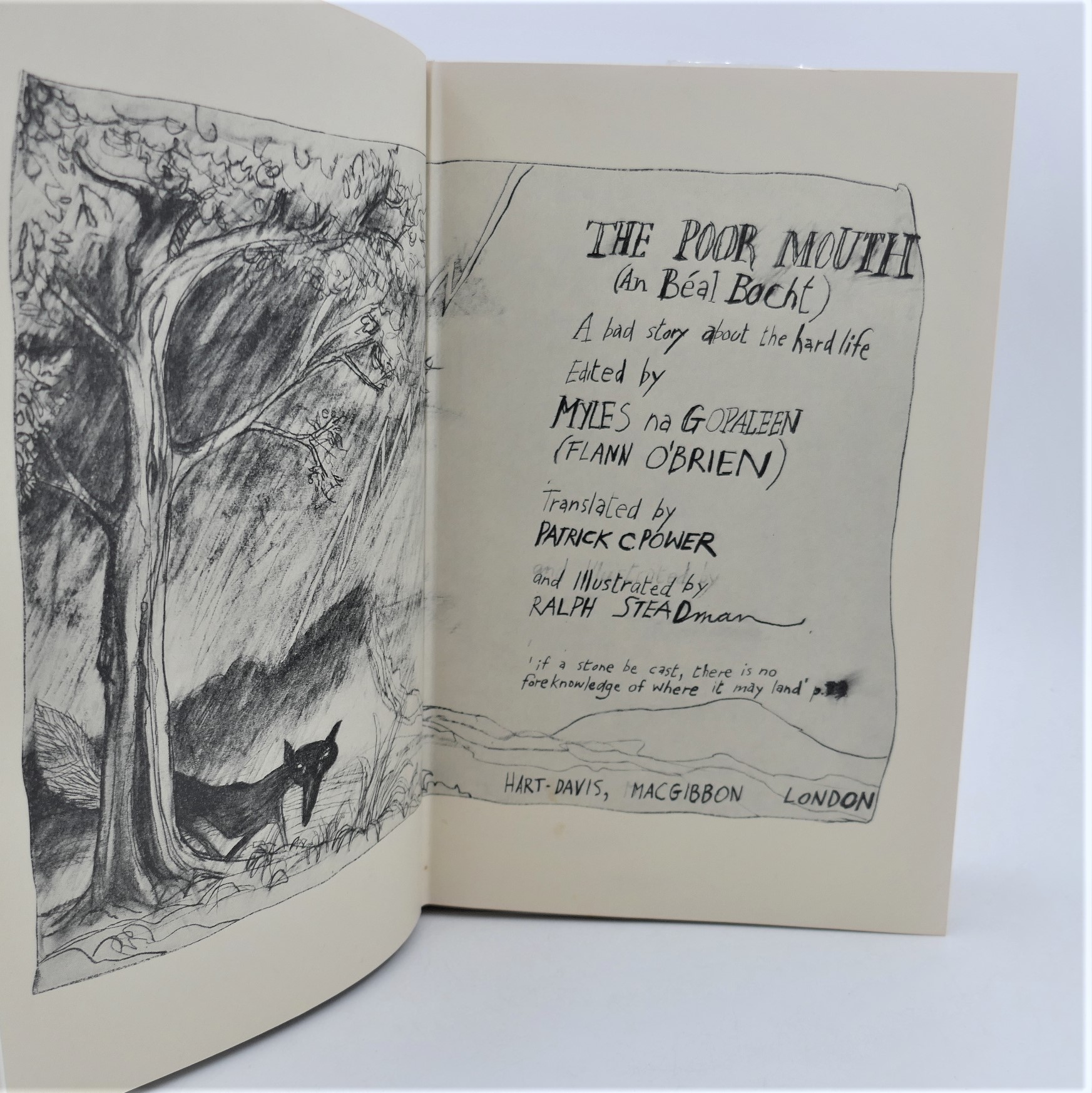 The Poor Mouth (An Béal Bocht). Illustrated by Ralph Steadman (1973) - Image 3