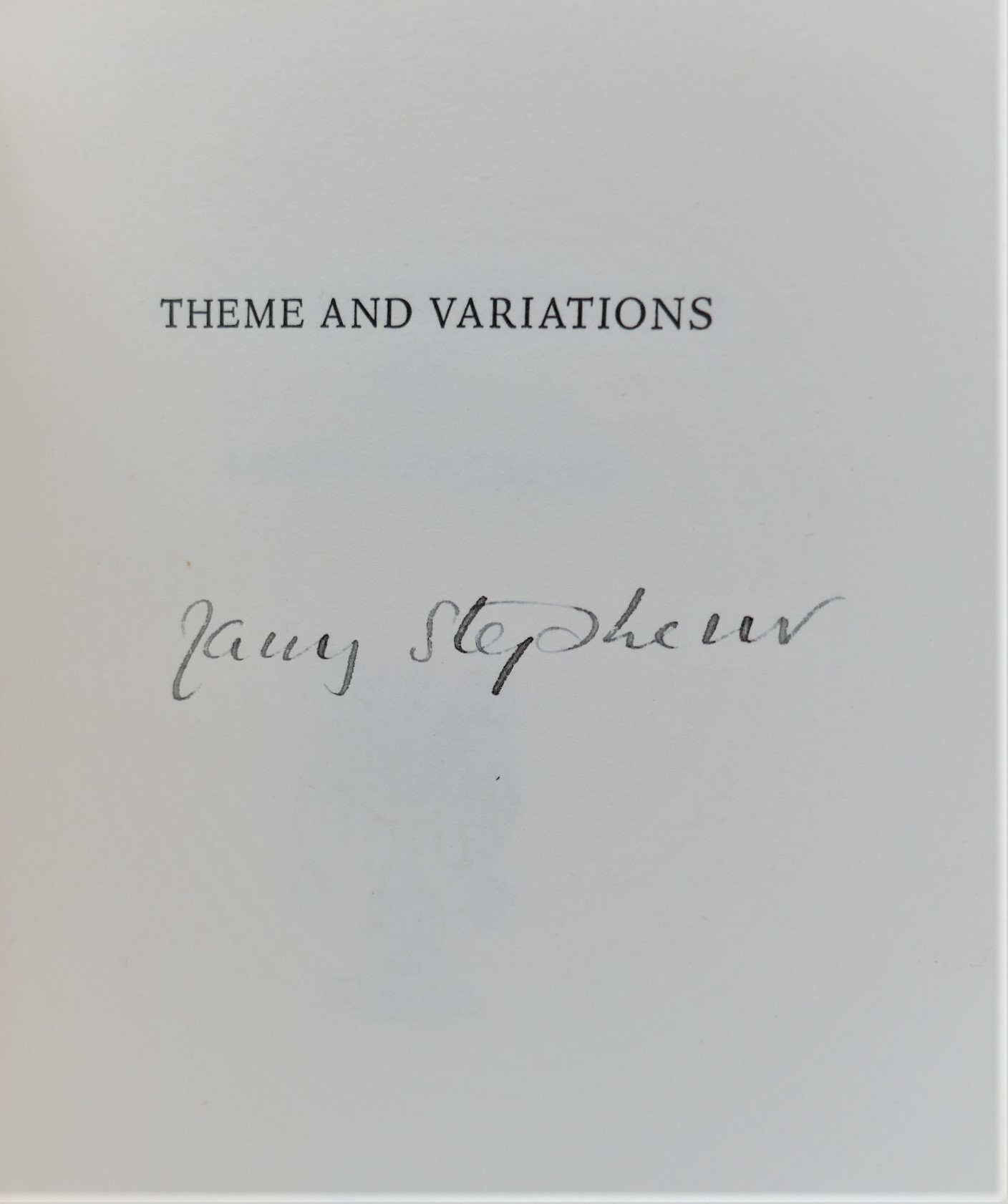 Theme and Variations. Limited Edition (1930) - Image 3