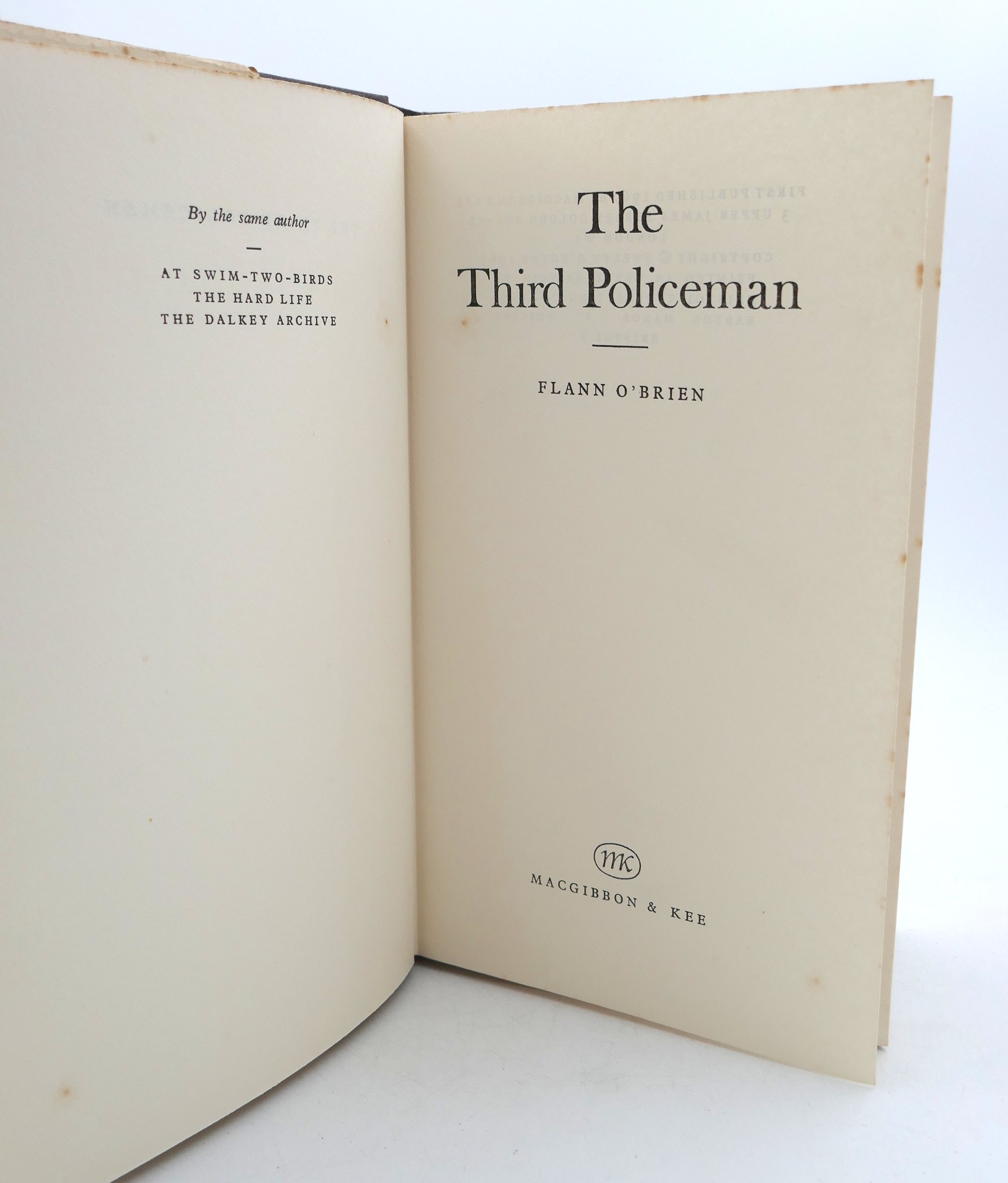 The Third Policeman. First Edition (1967) - Image 4