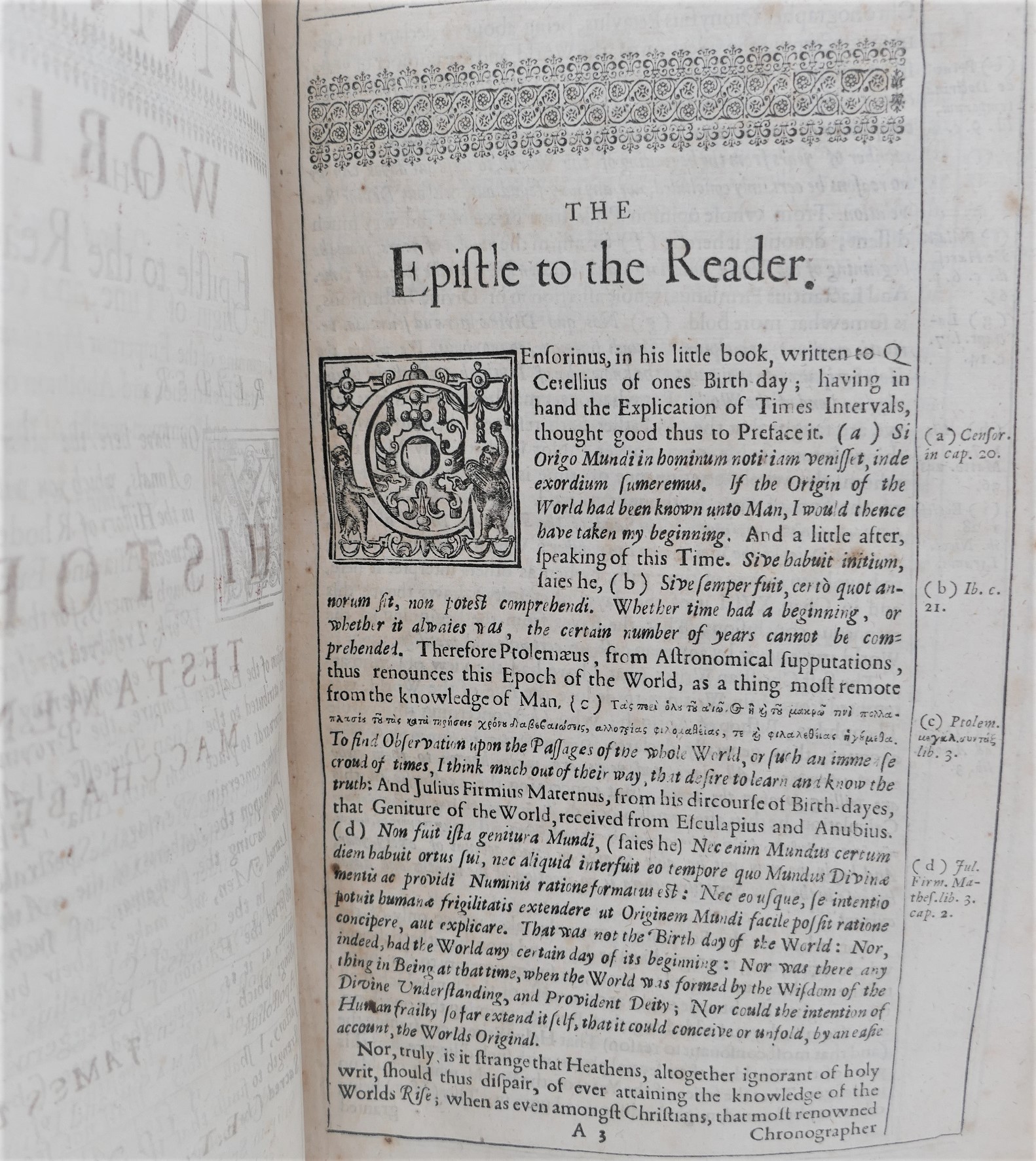 The Annals of the World. Deduced from the Origin of Time (1658) - Image 6