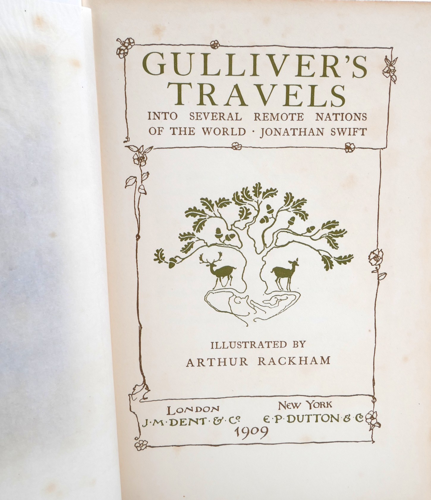 Gulliver's Travels. Illustrated by Arthur Rackham (1909) - Image 5