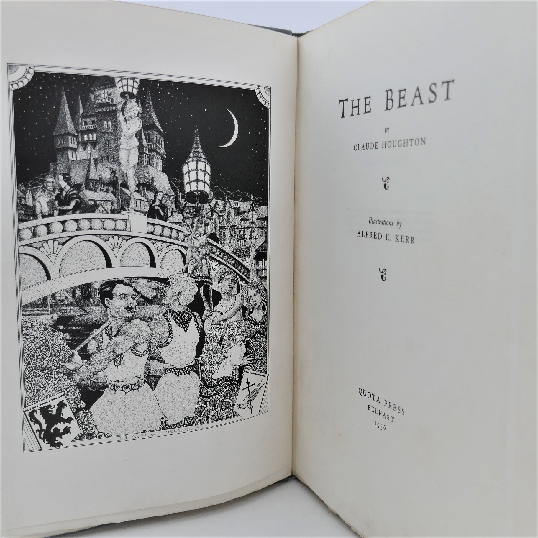 The Beast. Illustrated by Alfred E. Kerr (1936) - Image 2