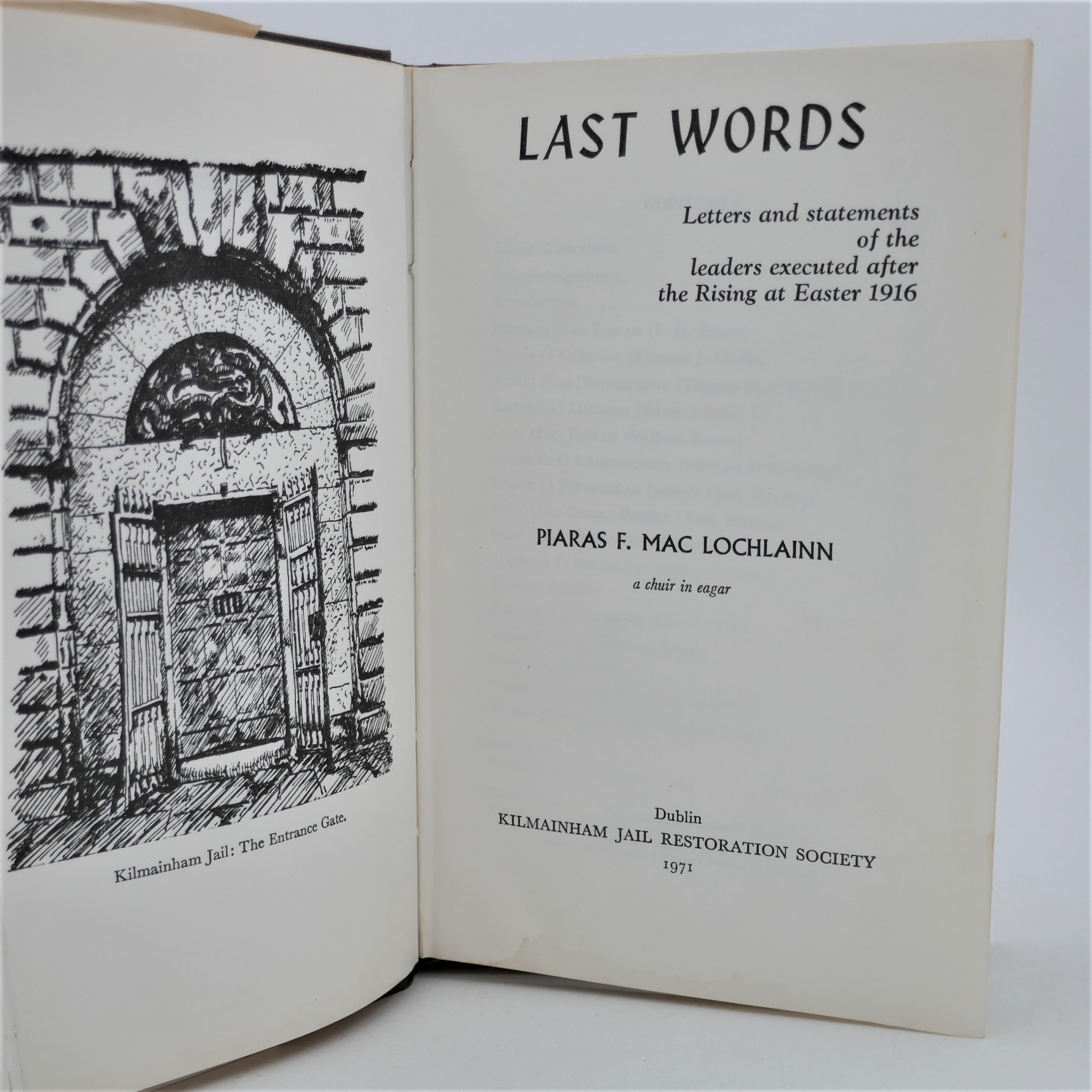 Last Words. Letters and Statements of the 1916 Leaders - Image 2