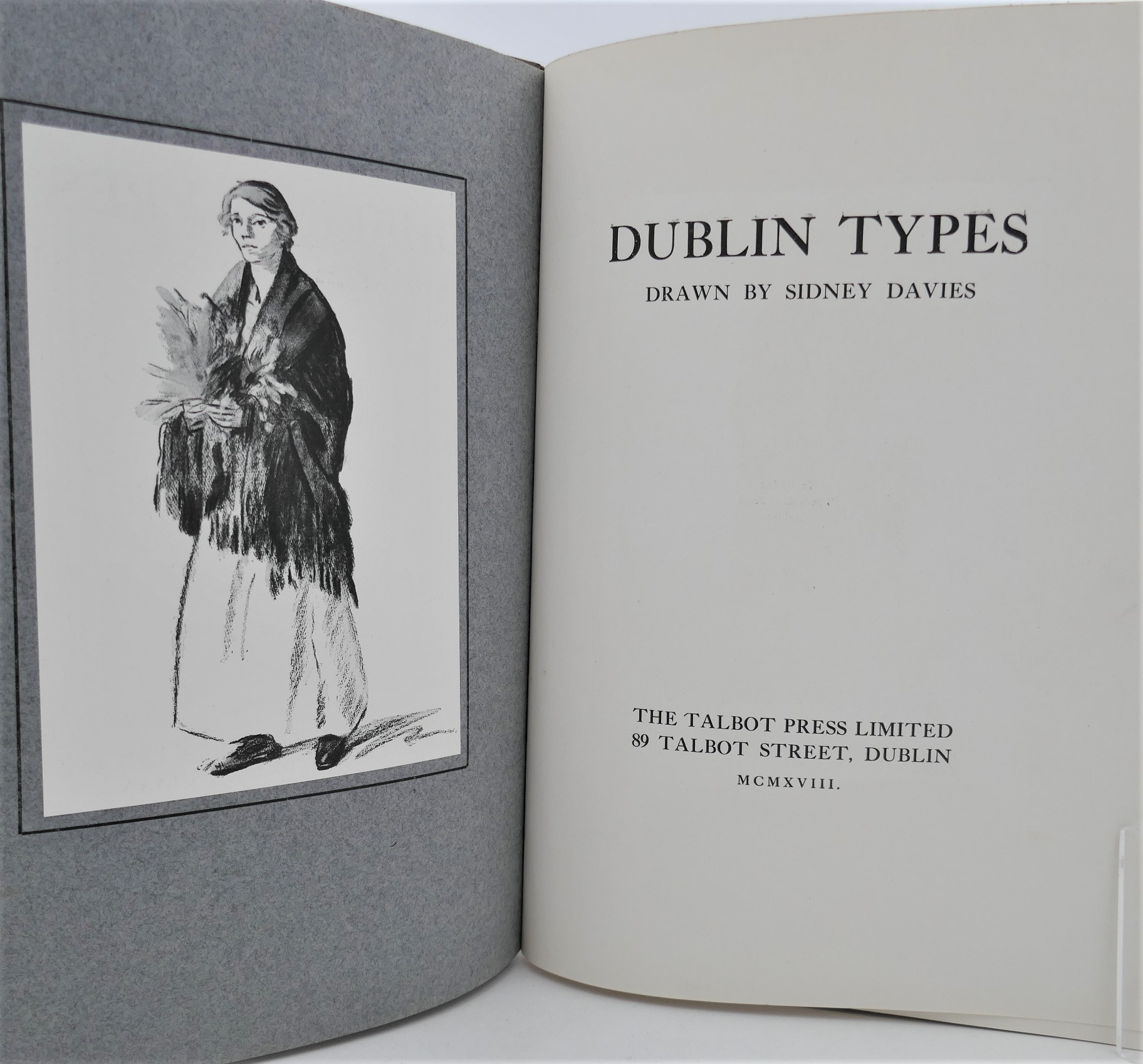 Dublin Types. Drawn by Sidney Davies (1918) - Image 2