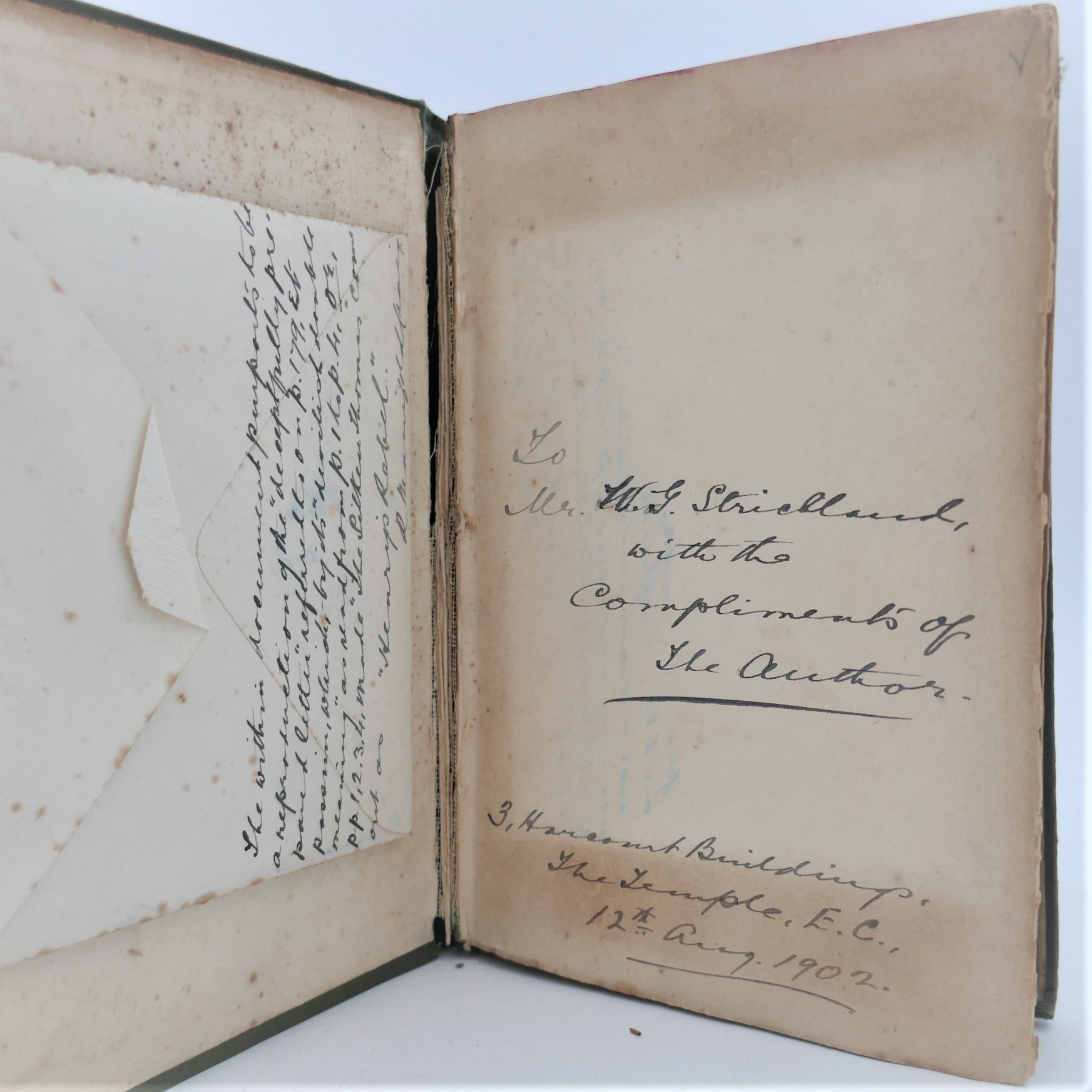 The Weird of the Silken Thomas. Inscribed by the Author (1900) - Image 2