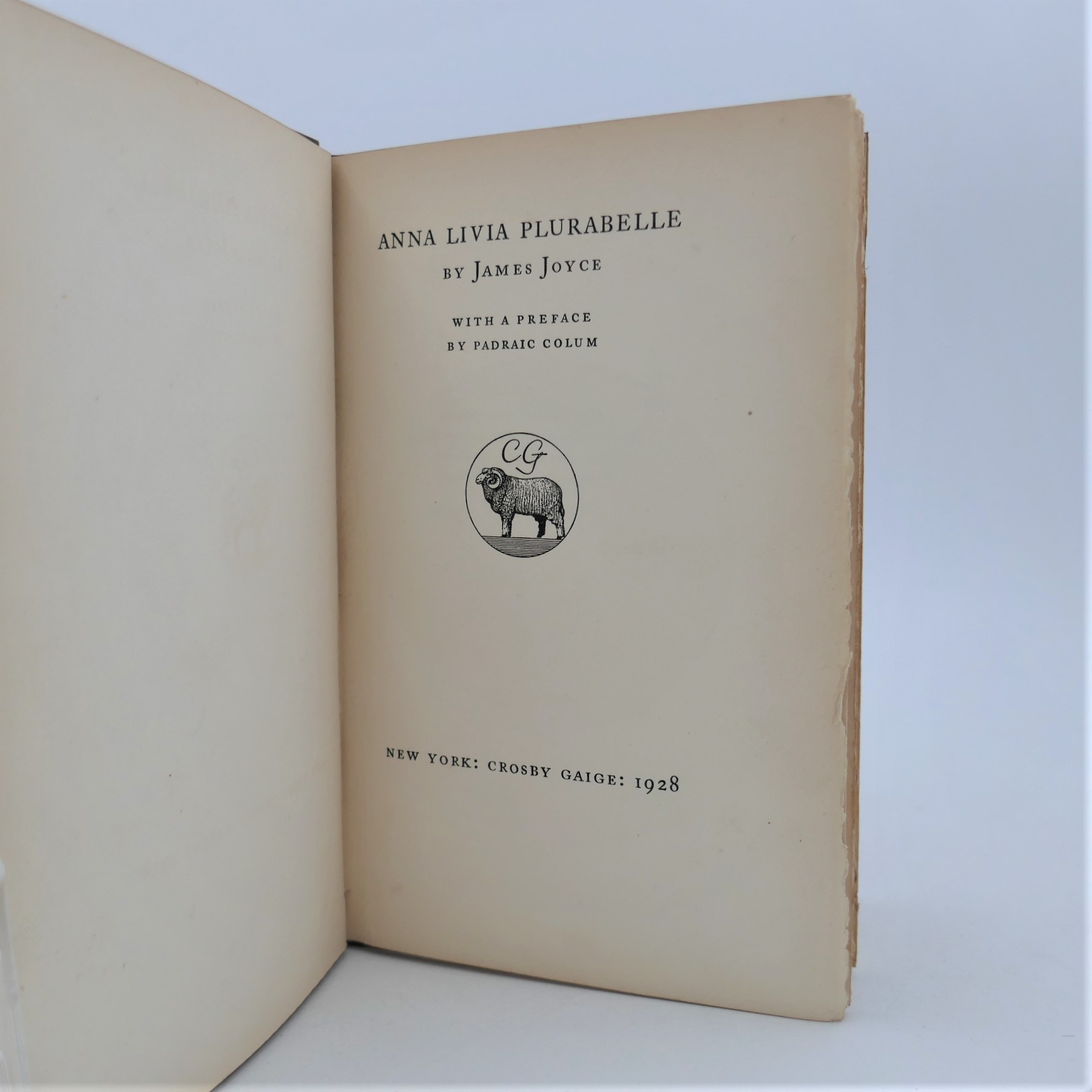 Anna Livia Plurabelle. Limited Signed Edition (1928) - Image 3