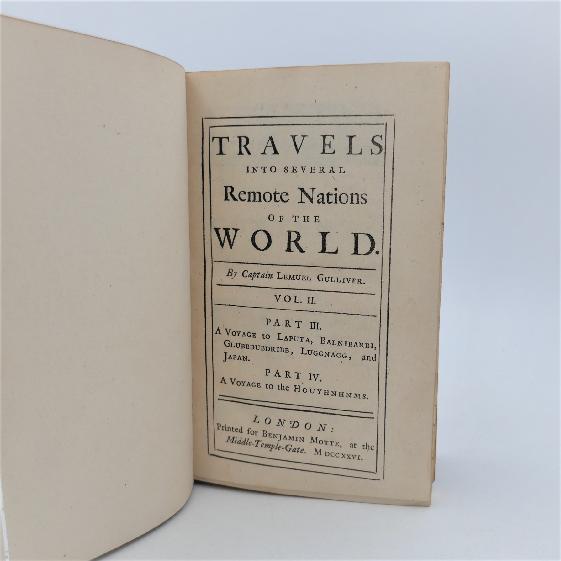 Gulliver's Travels. First Edition (1726) - Image 4