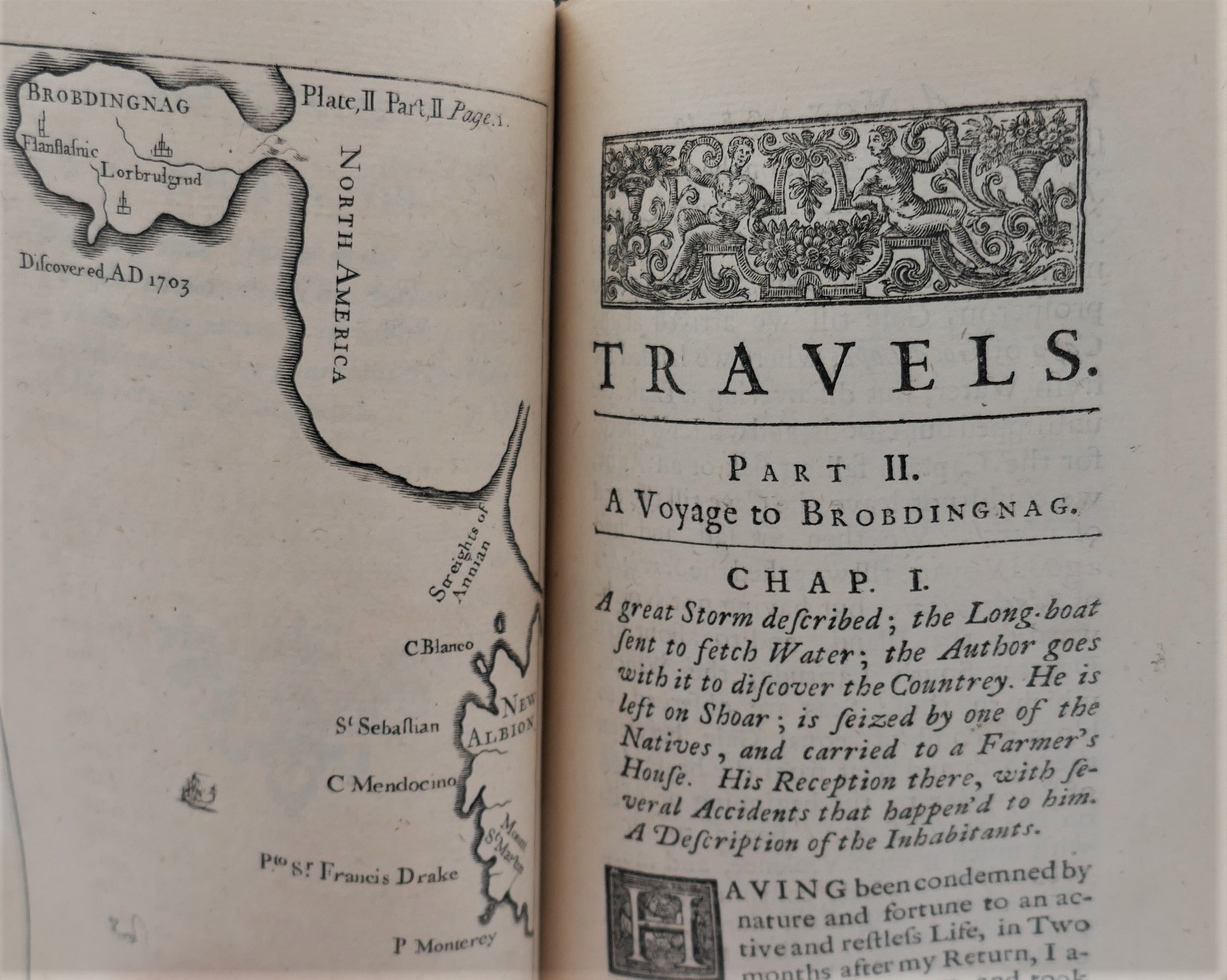Gulliver's Travels. First Edition (1726) - Image 7