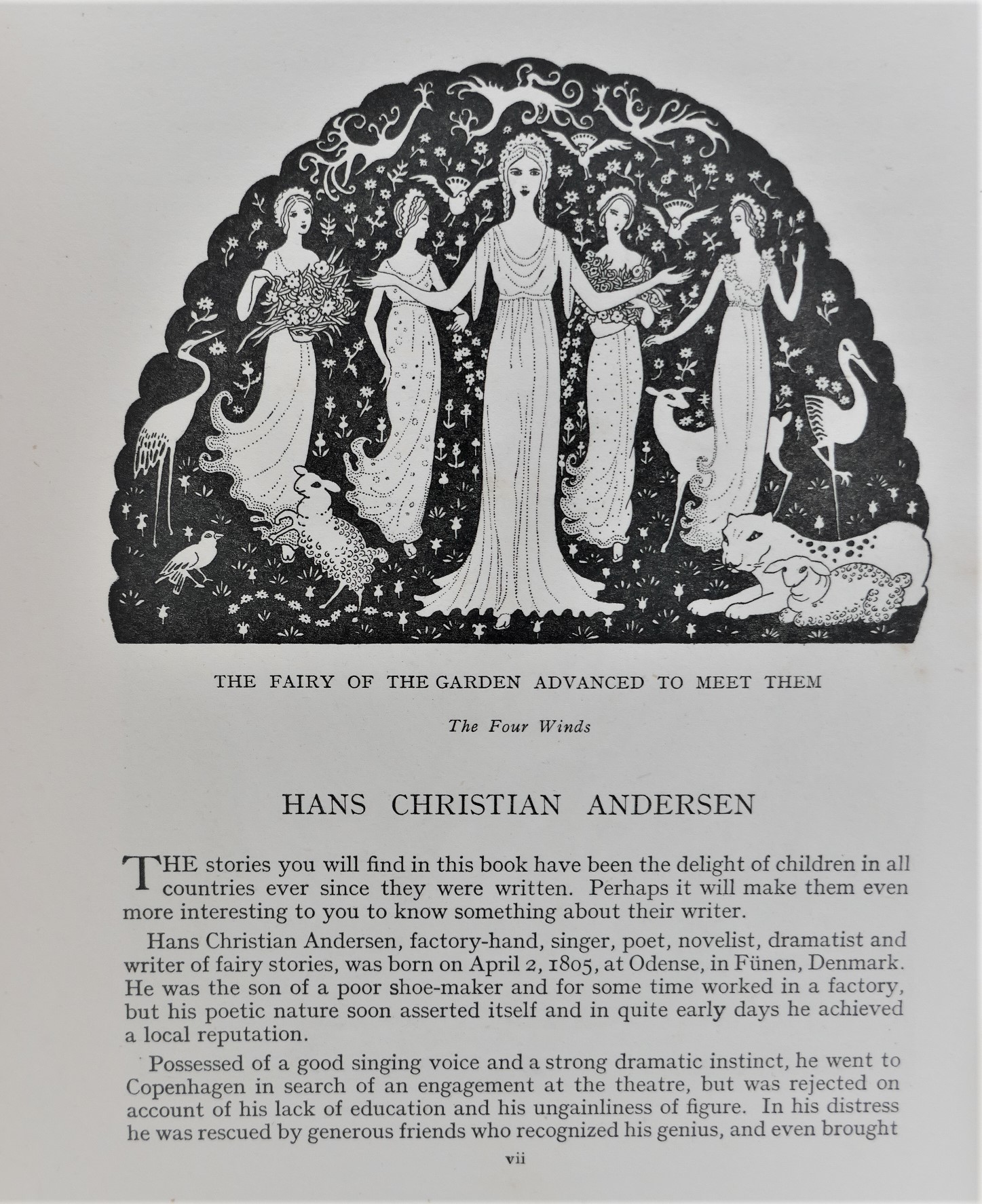 Hans Andersen's Stories. Illustrated by Jennie Harbour (1930) - Image 5