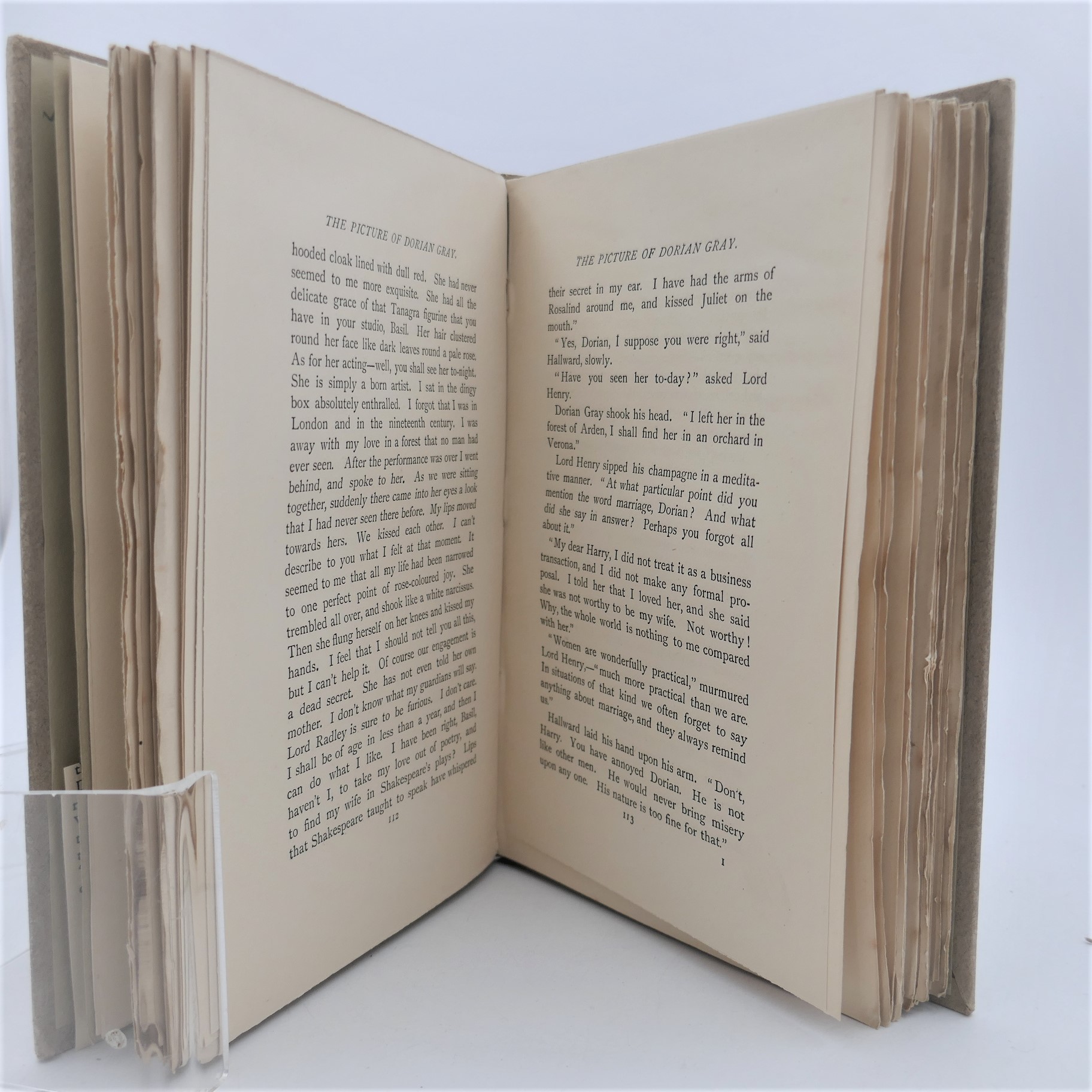 The Picture of Dorian Gray. First Edition (1891). Together with the First Printing in "Lippincott's Monthly Magazine" (1890) - Image 11