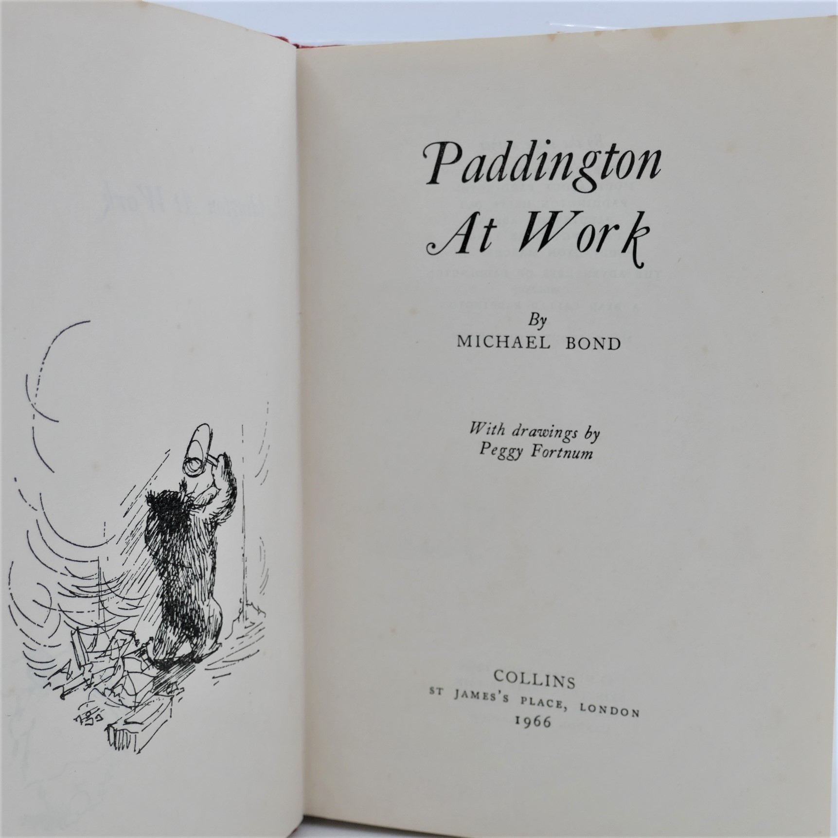 Paddington At Work. First Edition (1966) - Image 2