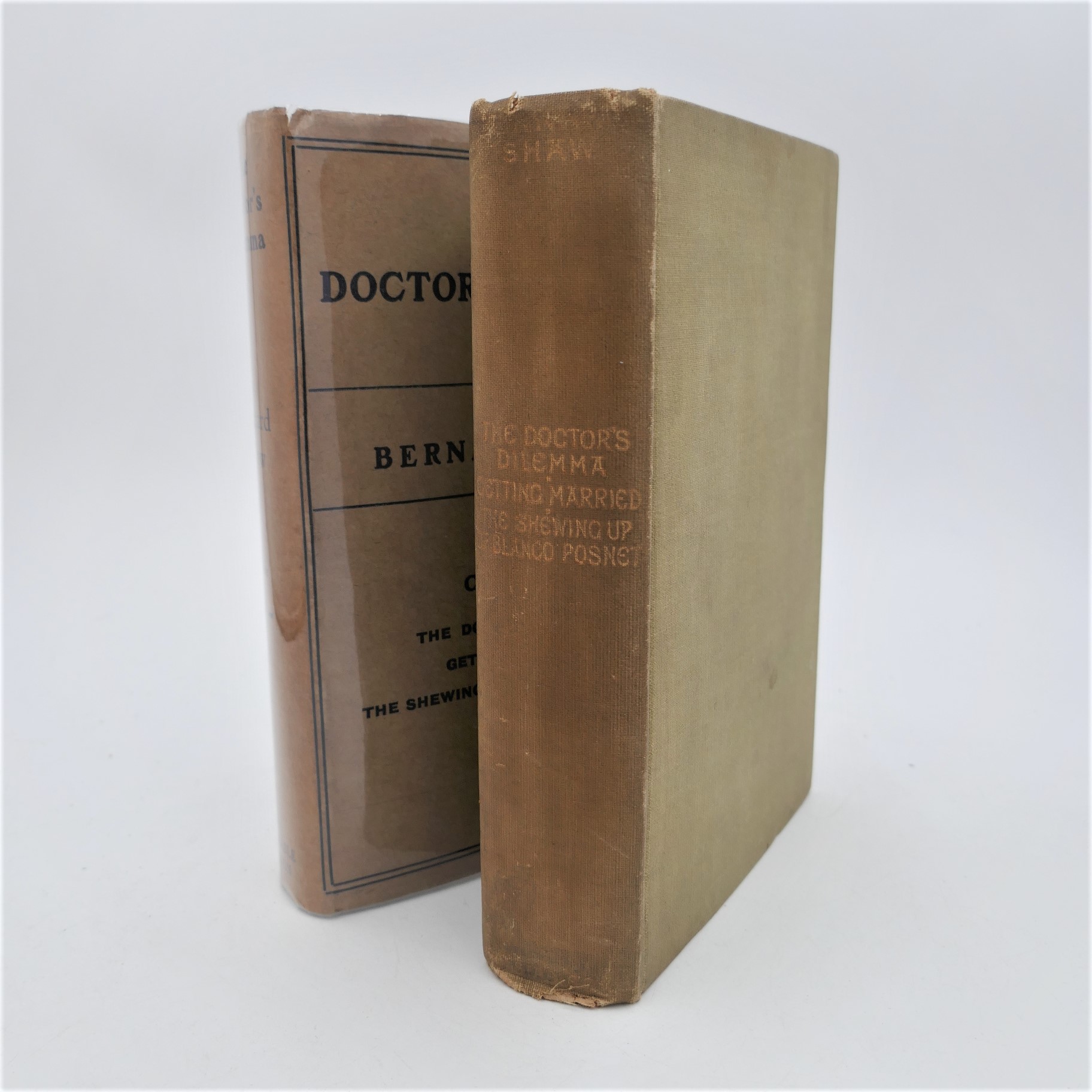 The Doctor's Dilemma. Inscribed by the Author (1911) - Image 2