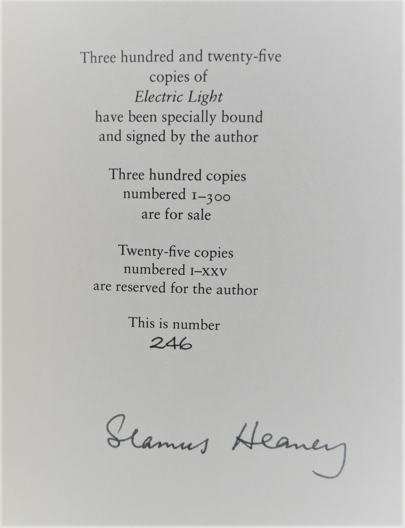 Electric Light. Limited Edition (2001) - Image 3