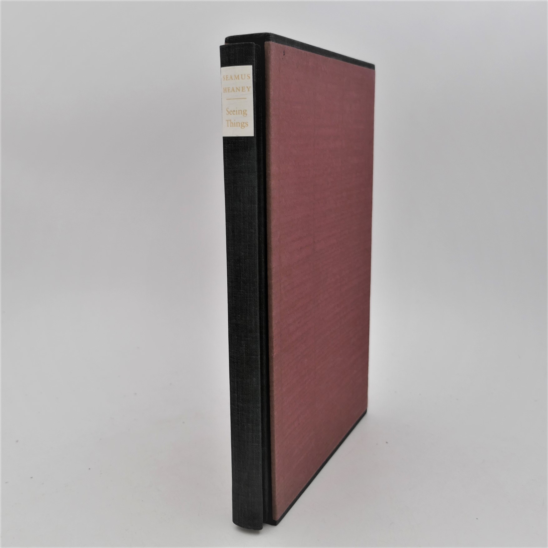 Seeing Things. Limited Signed Edition (1991)
