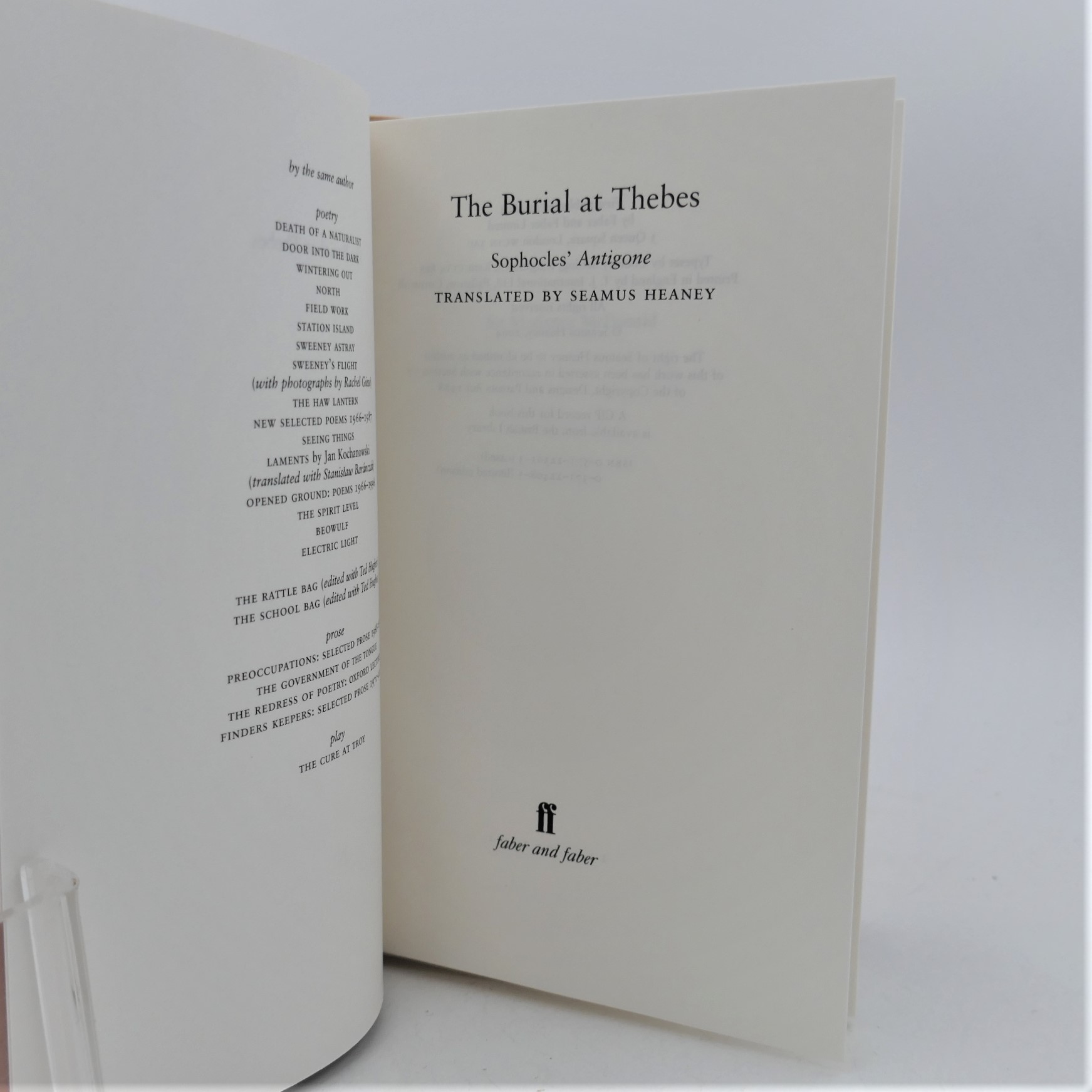 The Burial at Thebes. Limited Edition (2004) - Image 4
