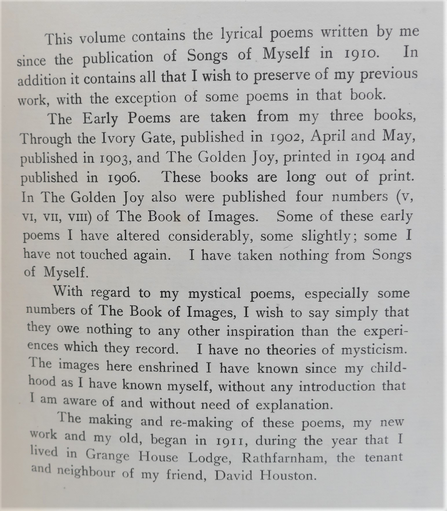 Lyrical Poems. Limited Edition. Inscribed Copy (1913) - Image 6