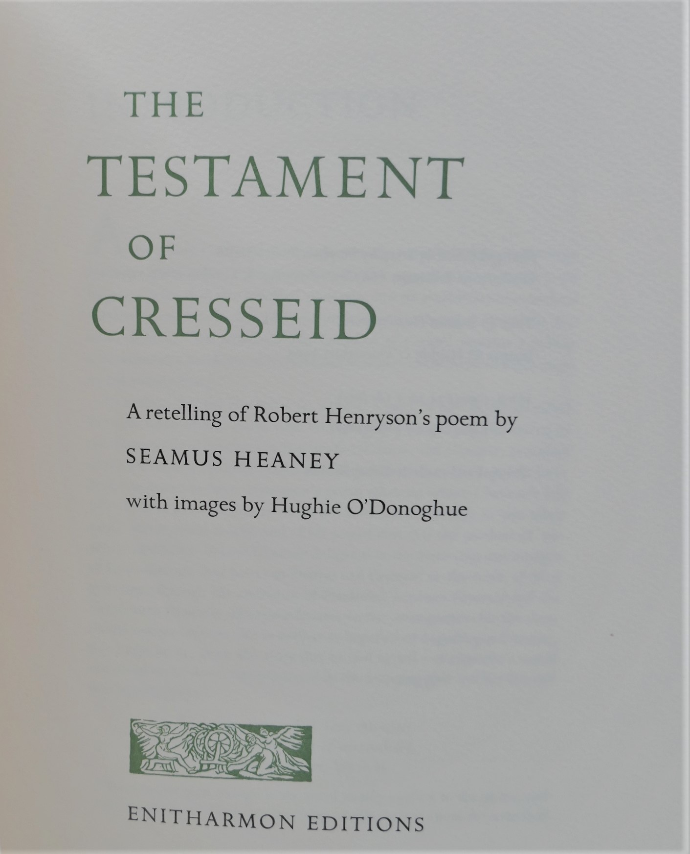 The Testament of Cresseid. Limited Edition (2004) - Image 2