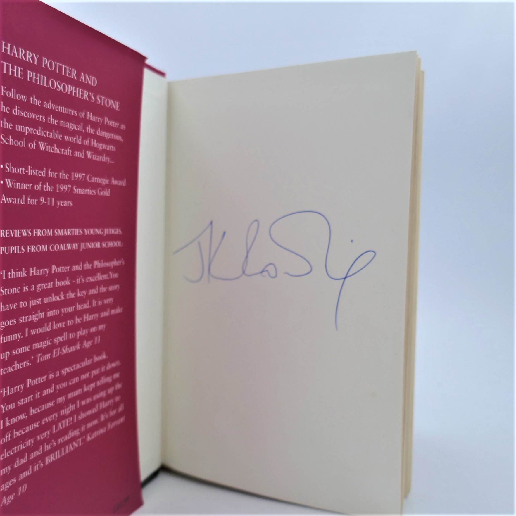 The Harry Potter Gift Set. Signed by the Author (1997) - Image 3