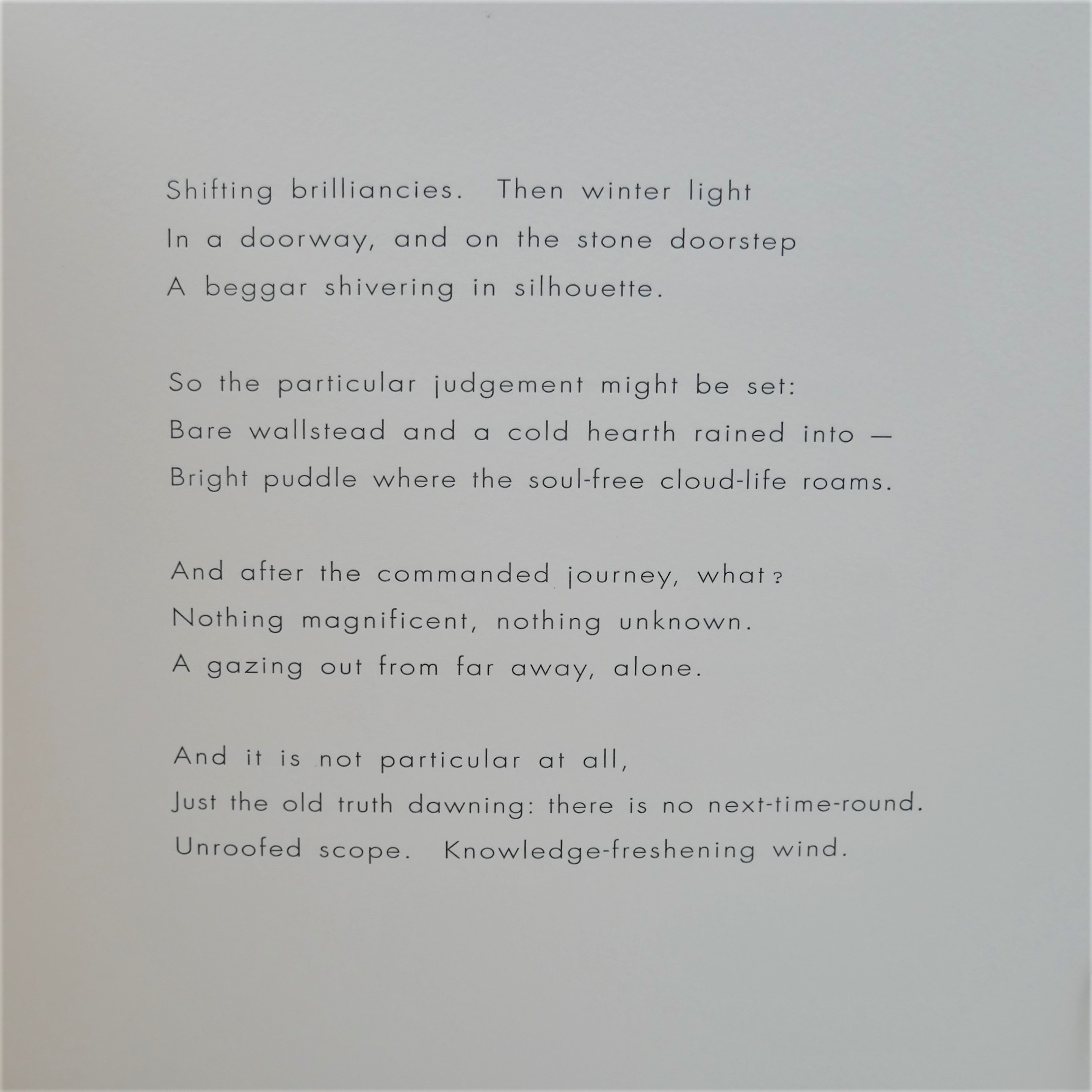 Squarings. Twelve Poems. Lithographs by Felim Egan (1991) - Image 4