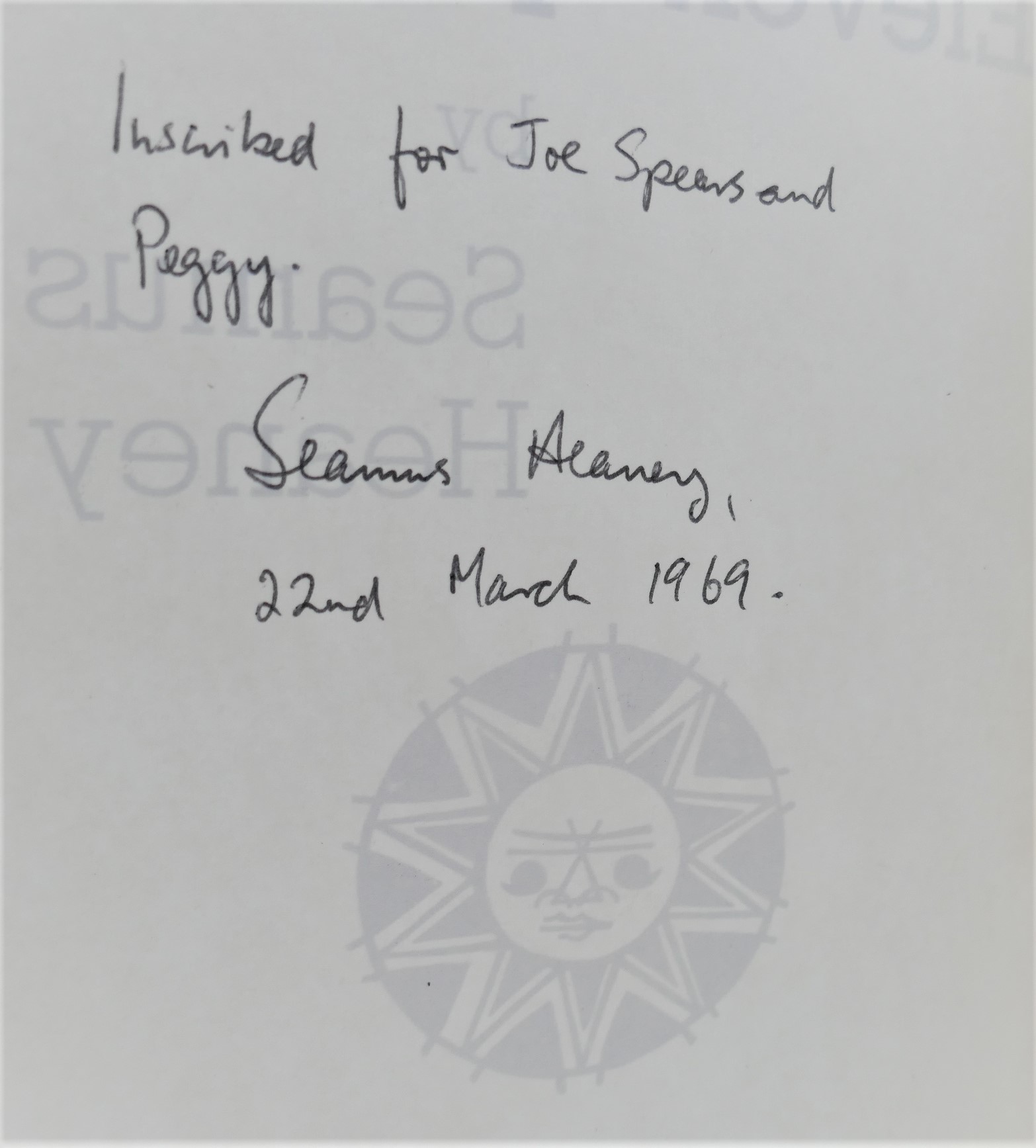 Eleven Poems. Second Issue. Inscribed Copy (1965) - Image 3