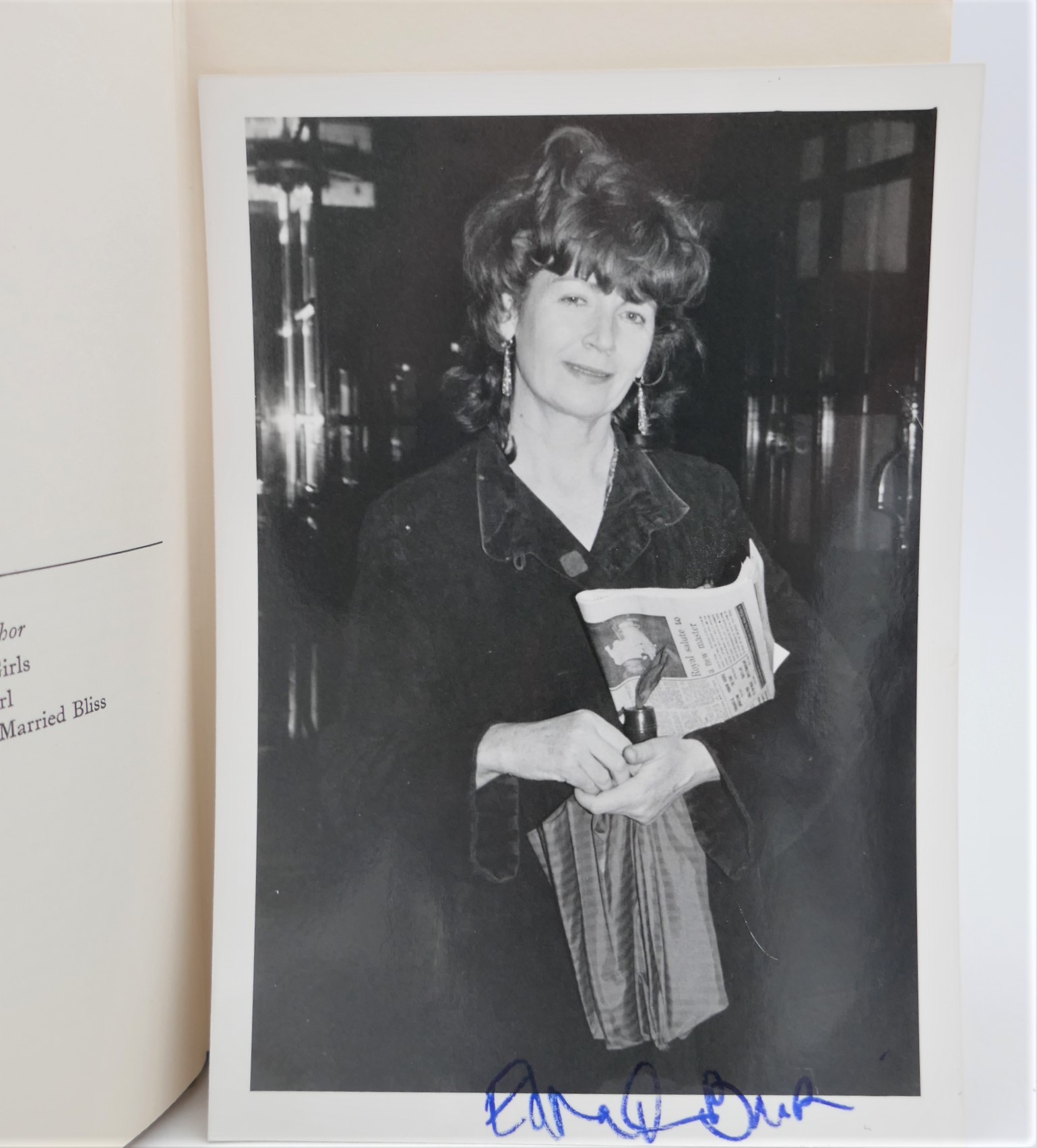 August is a Wicked Month. with Signed Photograph (1965) - Image 2