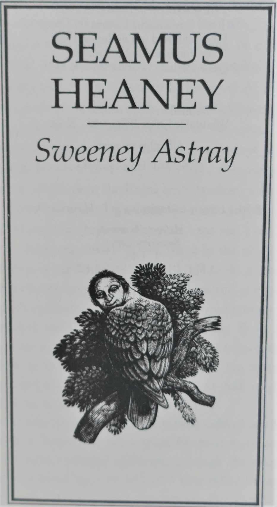 Sweeney Astray. First Faber Edition (1984) - Image 3