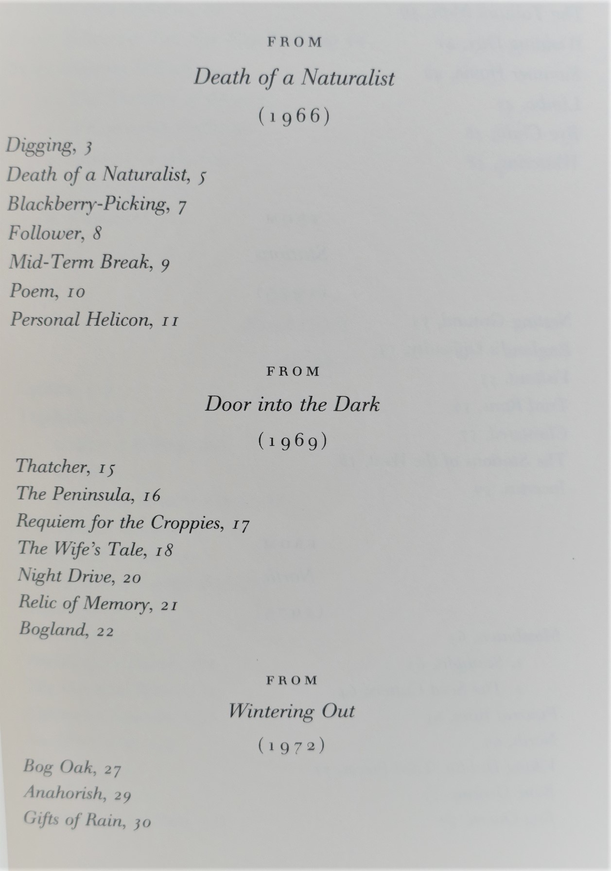Selected Poems 1966-1987. Signed Copy - Image 3