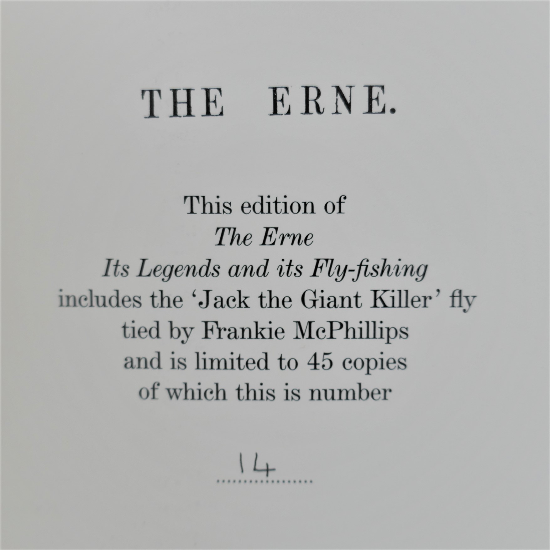 The Erne, Its Legends and its Fly Fishing. Special Edition (1999) - Image 4