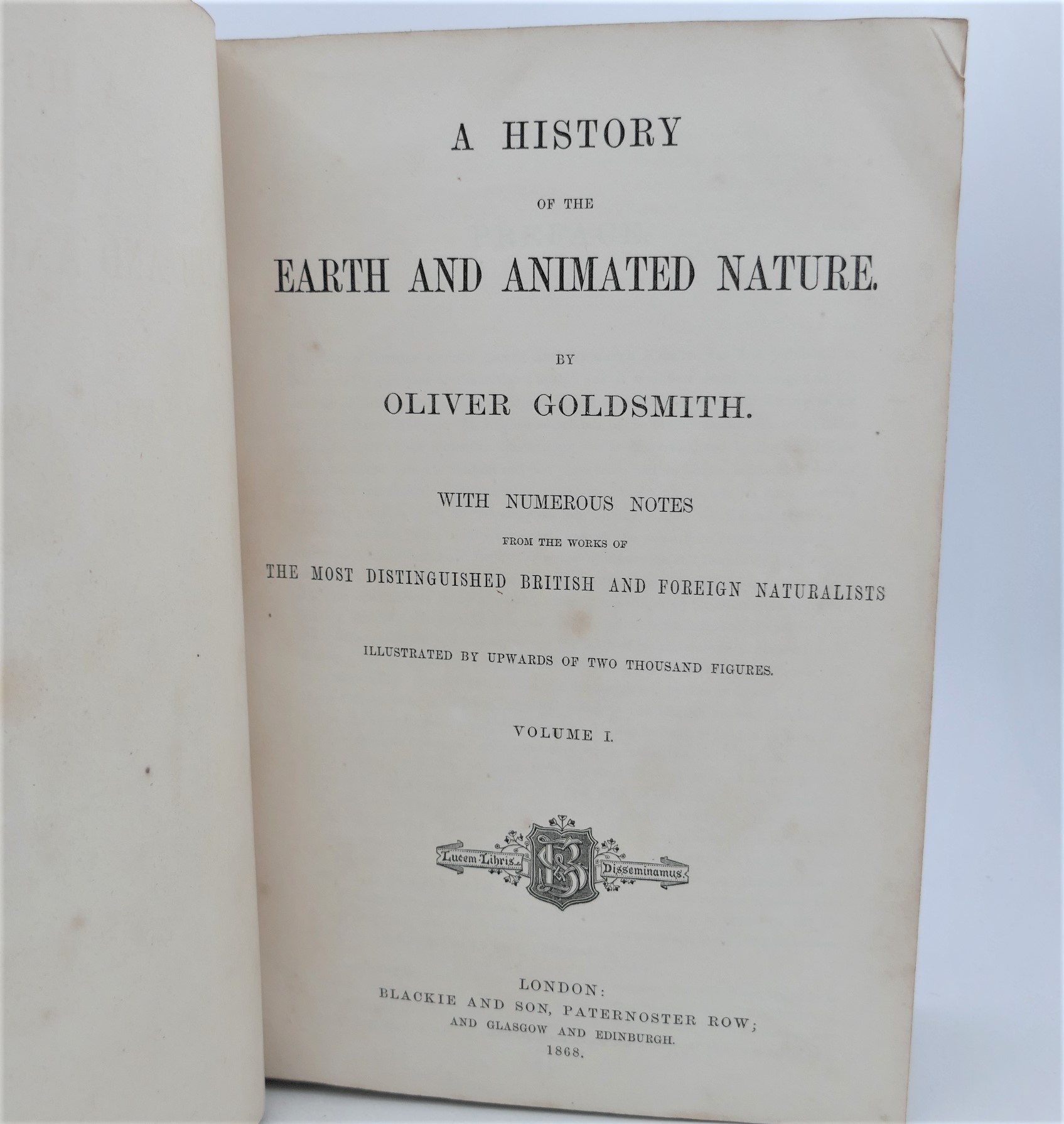 Goldsmith's History of Animated Nature. With Coloured Plates (1868) - Image 3