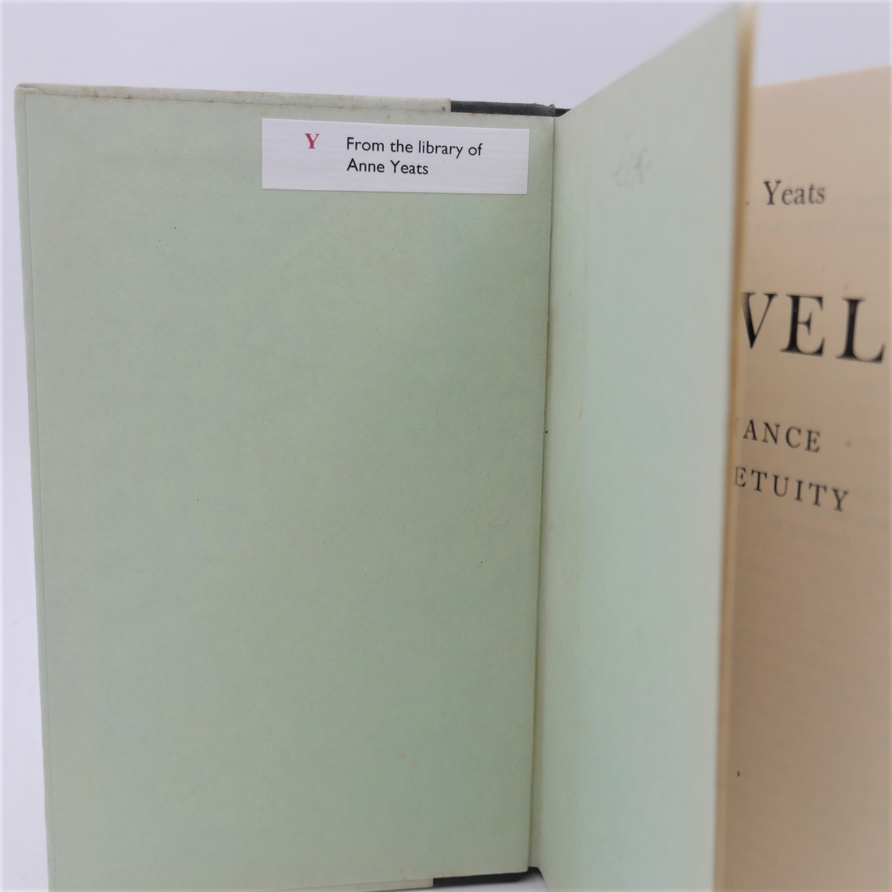 Ah Well, A Romance in Perpetuity. Ex Libris Anne Yeats (1942) - Image 2