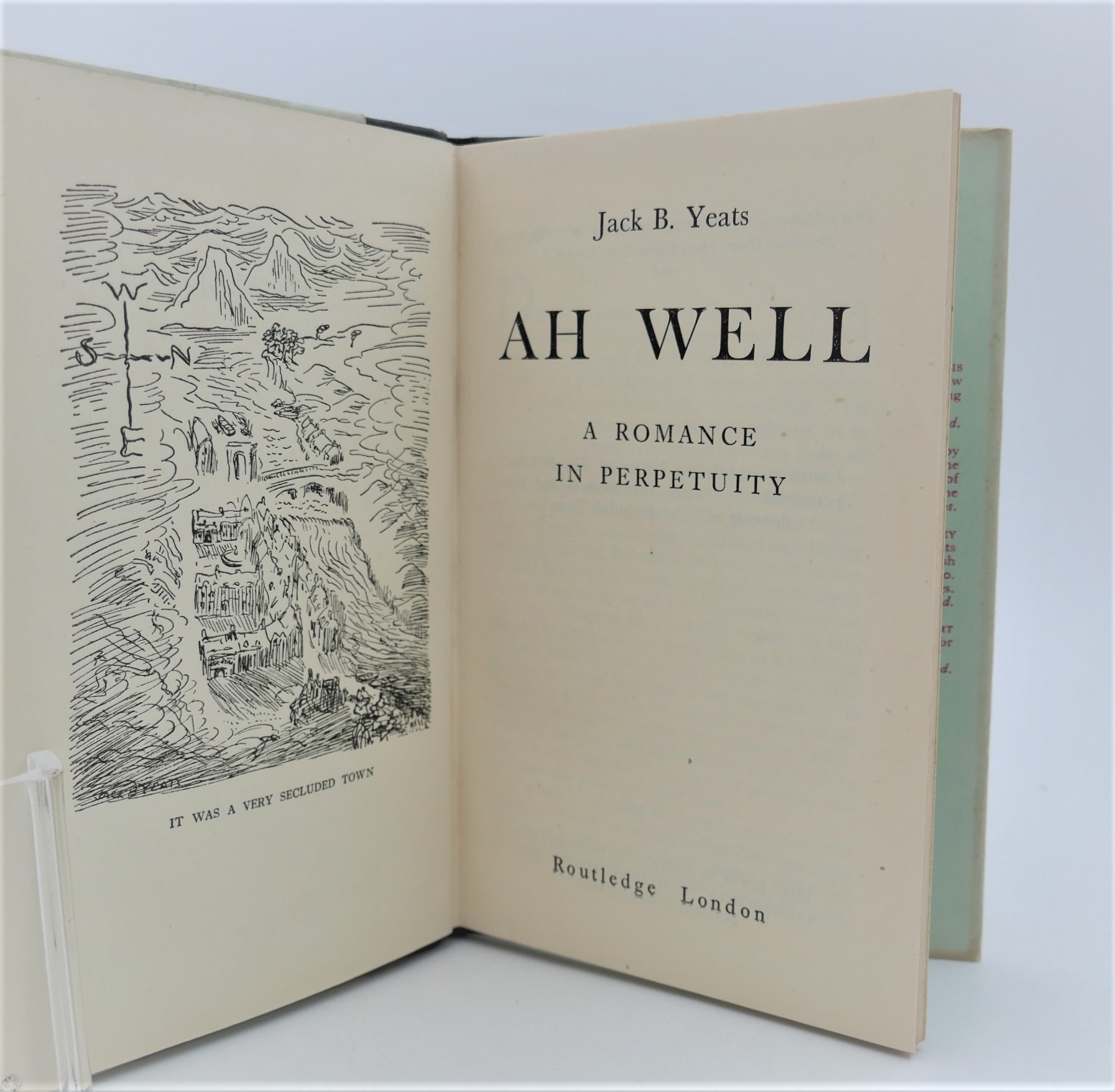 Ah Well, A Romance in Perpetuity. Ex Libris Anne Yeats (1942) - Image 3