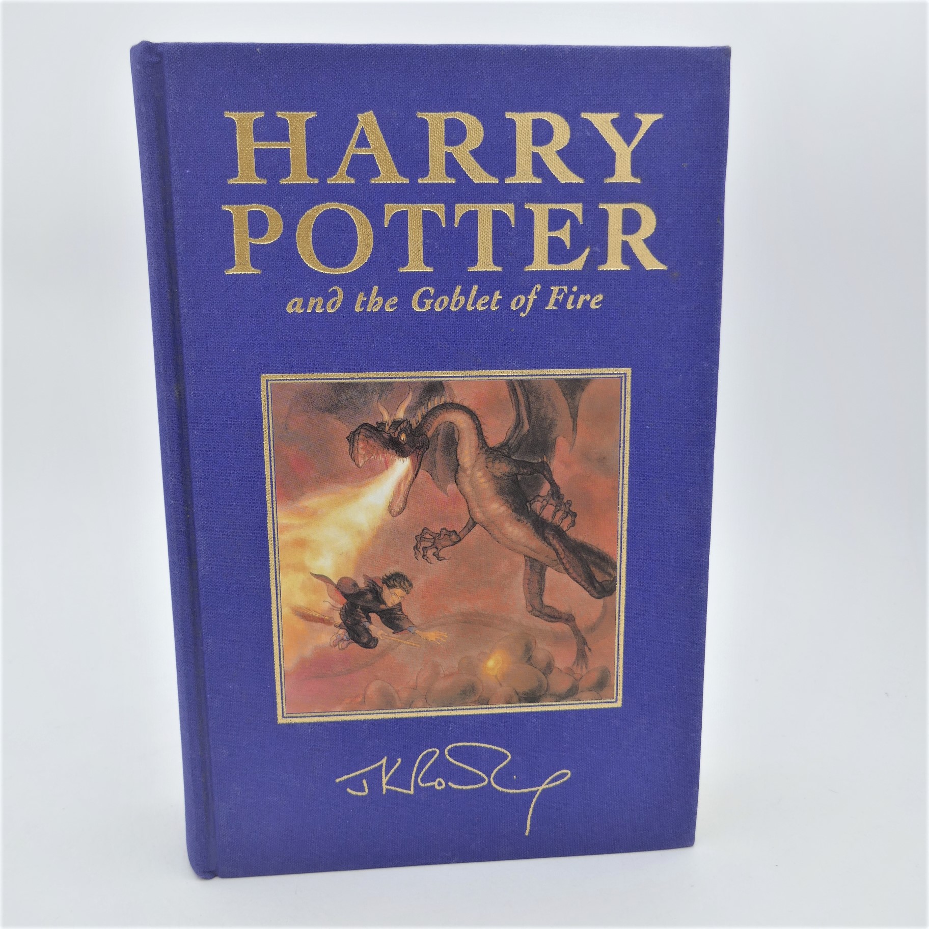 Harry Potter and the Goblet of Fire. First Edition, Deluxe Issue (2000)