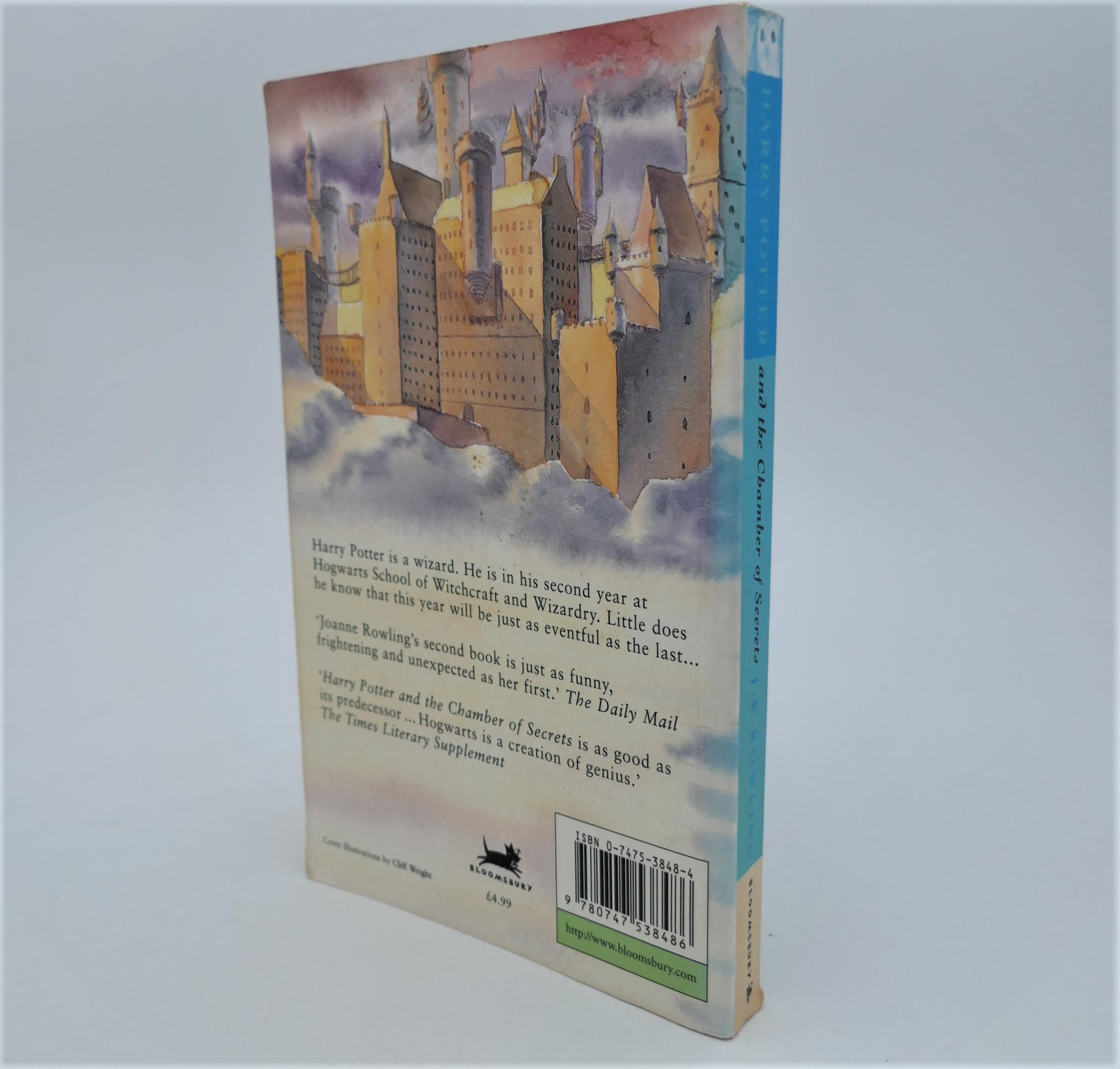 Harry Potter and the Chamber of Secrets. First Paperback Edition (1998) - Image 2