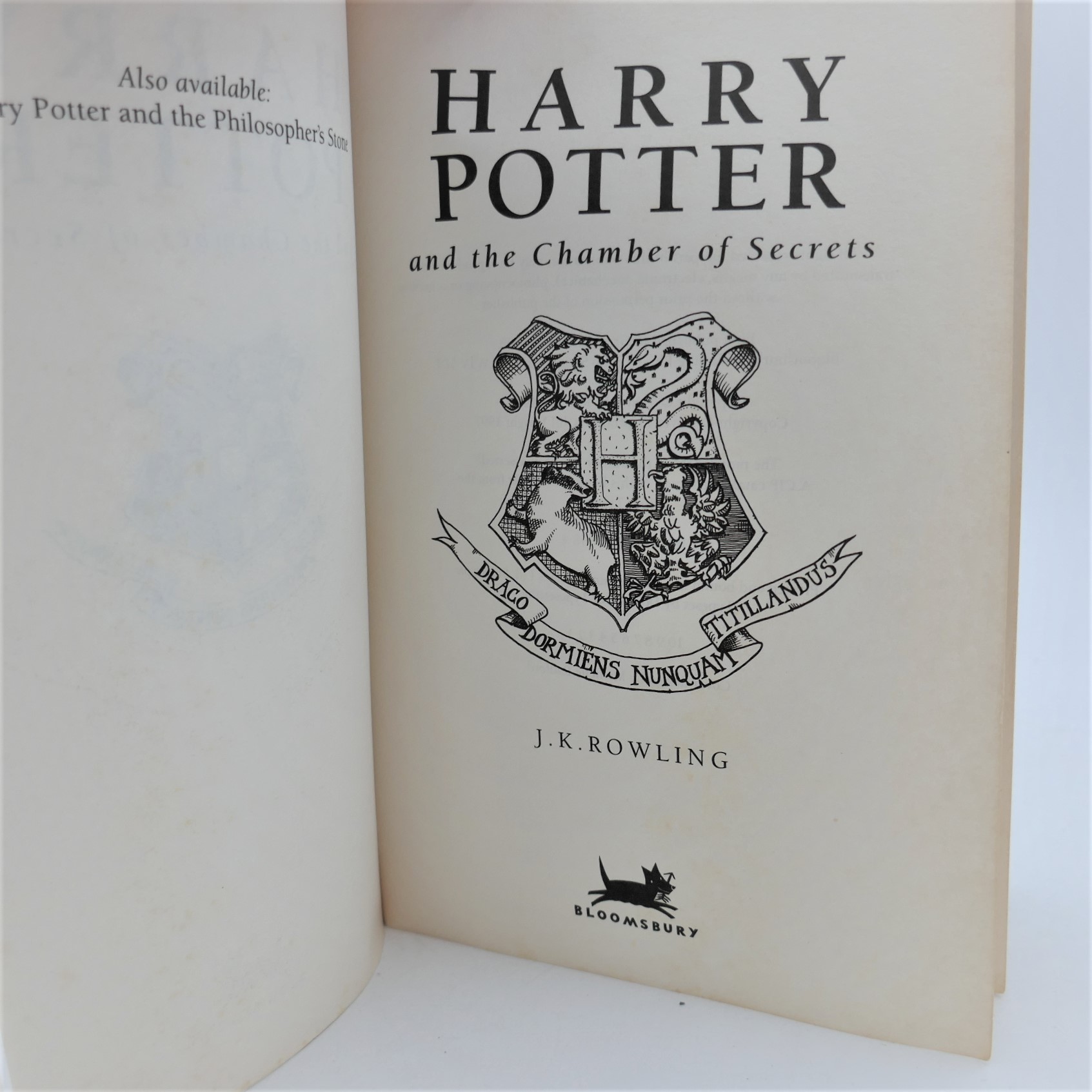 Harry Potter and the Chamber of Secrets. First Paperback Edition (1998) - Image 3