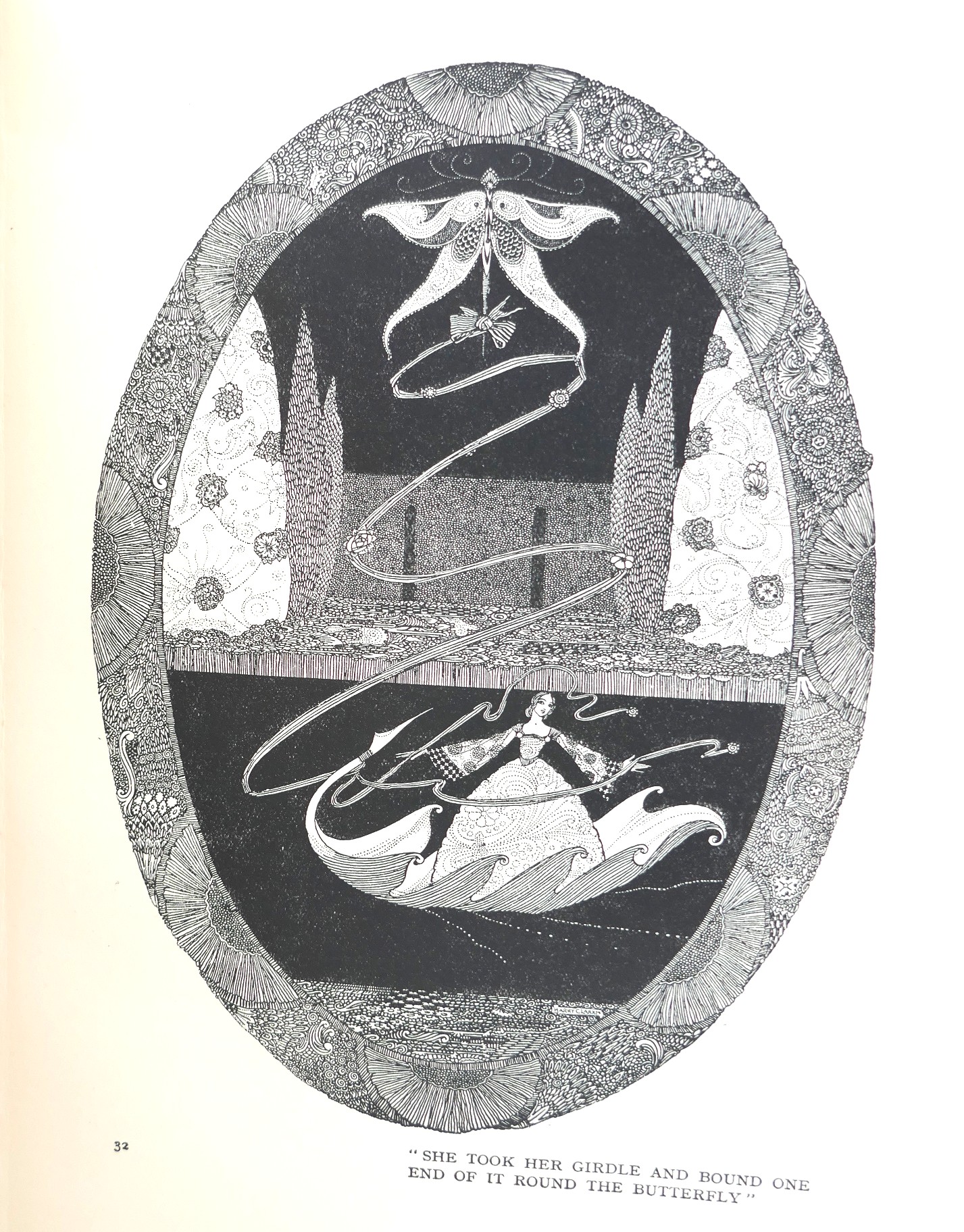 Fairy Tales From Hans Anderson. Illustrated by Harry Clarke (1931) - Image 3