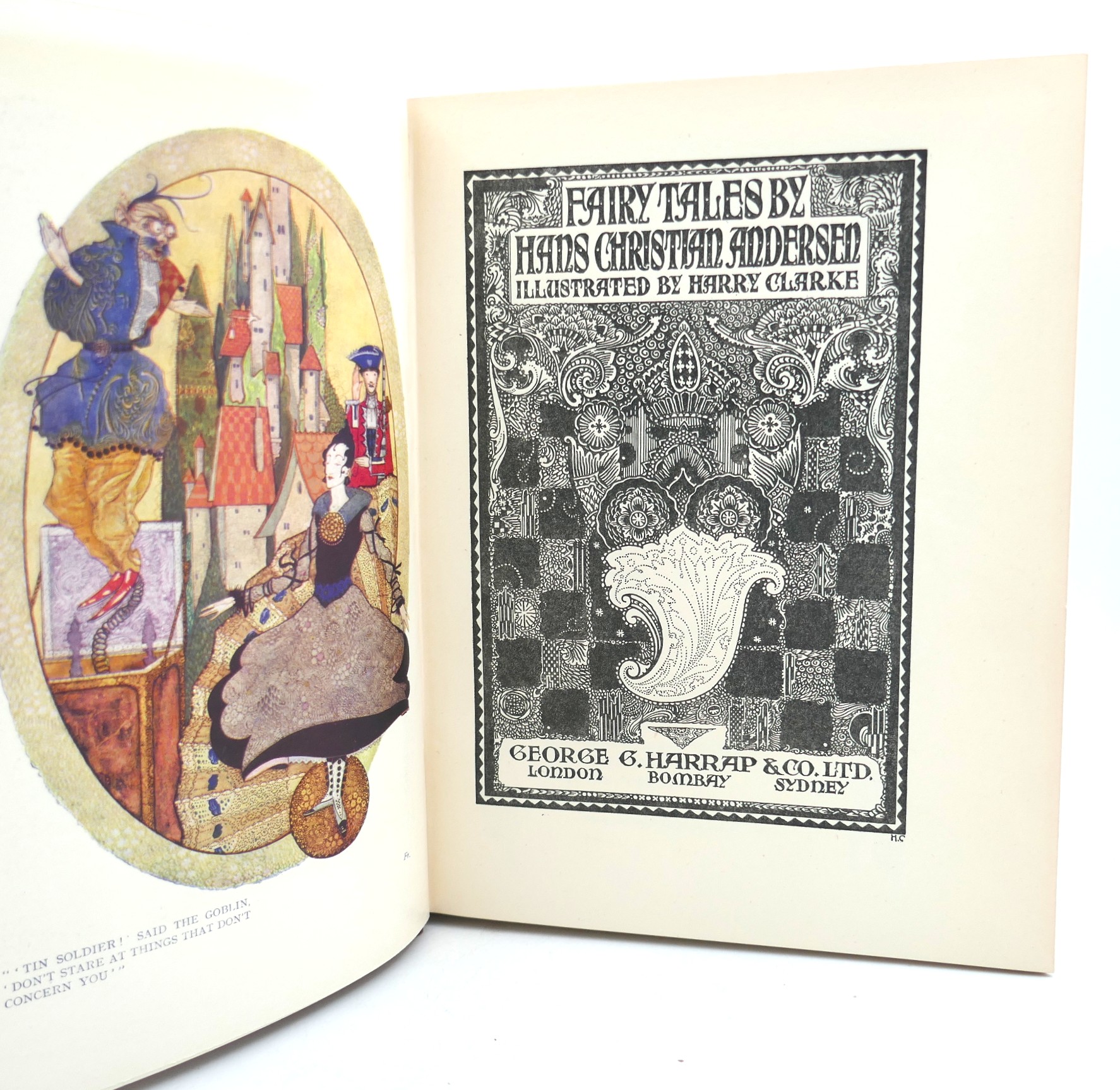 Fairy Tales From Hans Anderson. Illustrated by Harry Clarke (1931) - Image 7