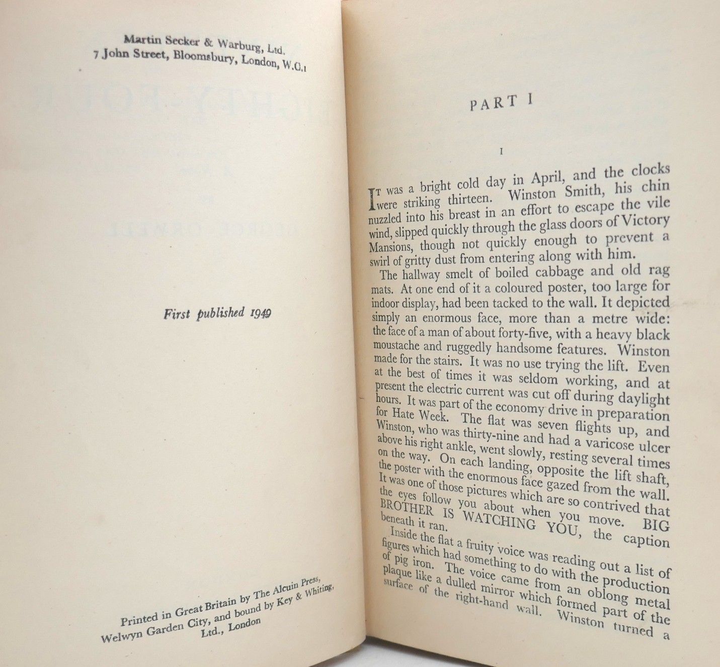 Nineteen Eighty-Four. First Edition (1949) - Image 5