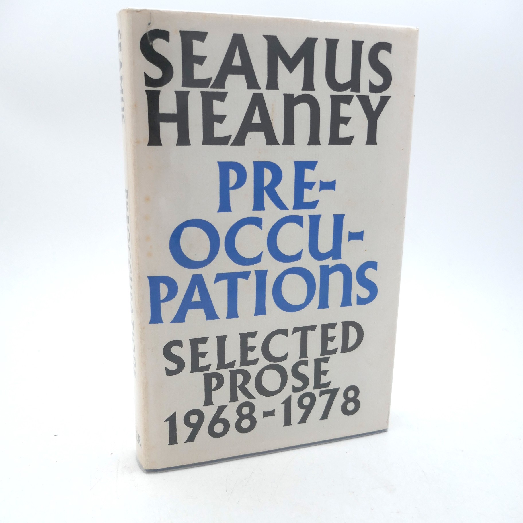 Preoccupations. Signed by the Author (1980)