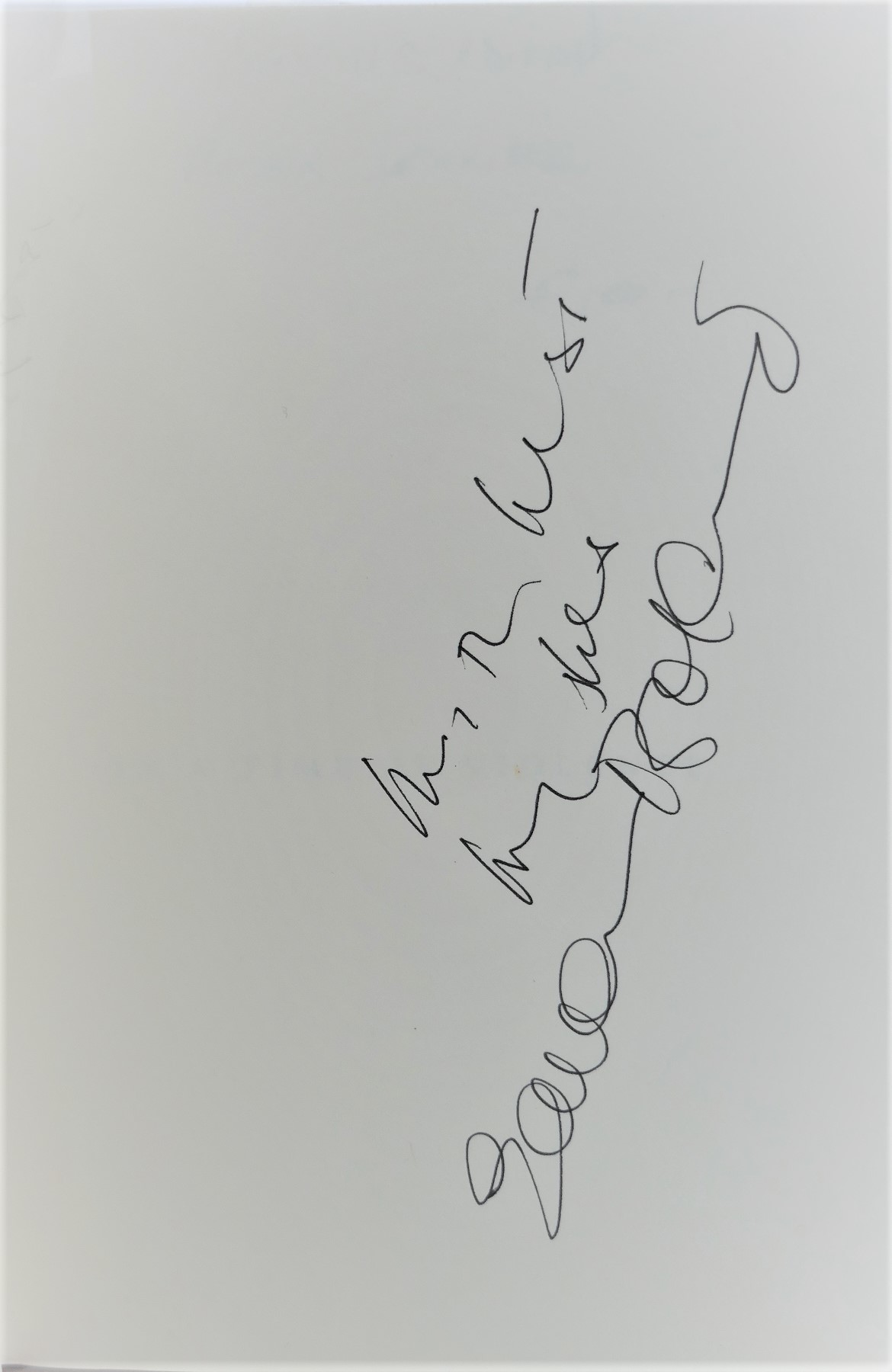 In a Time of Violence. Inscribed by the Author (1994) - Image 2