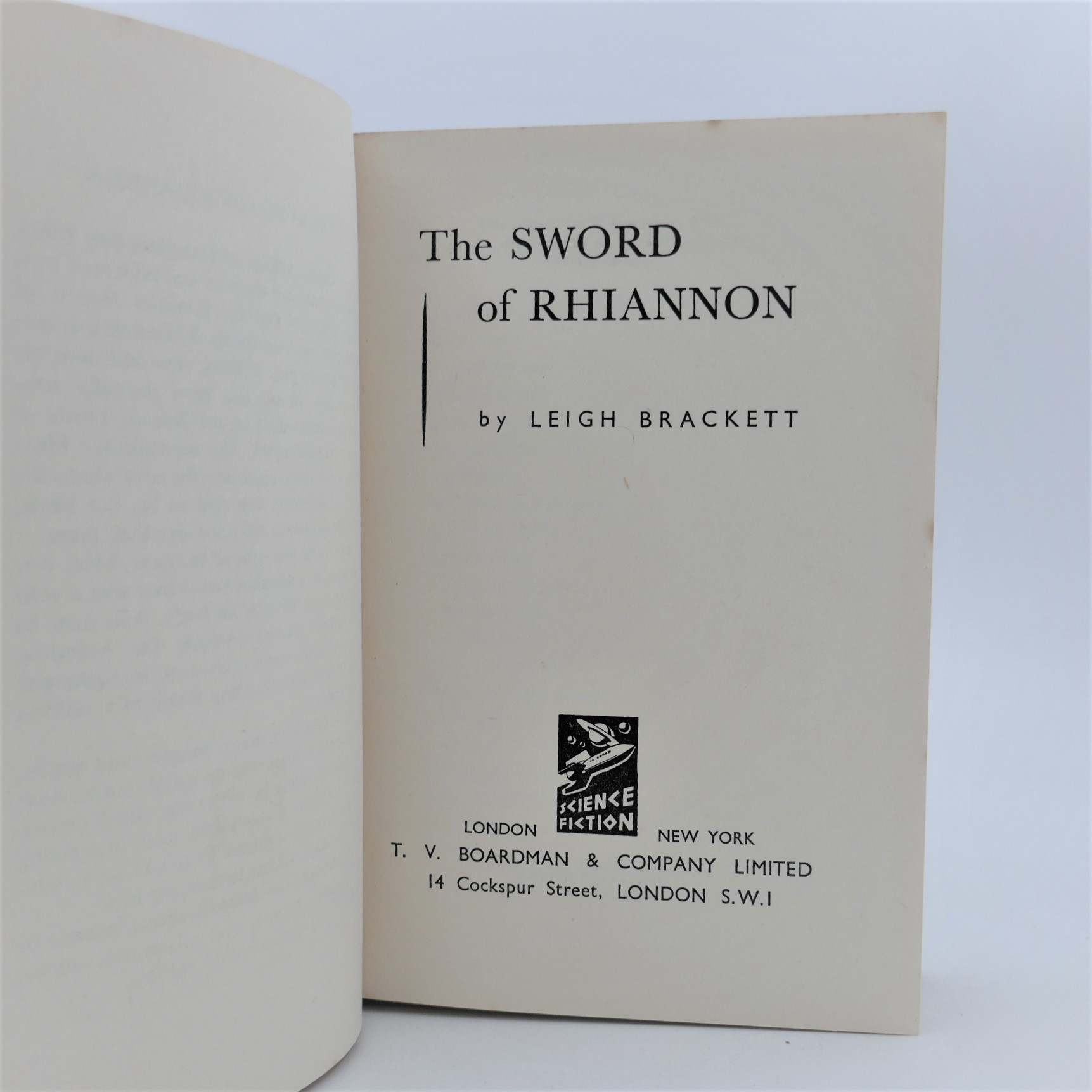 The Sword of Rhiannon. First Edition (1955) - Image 4