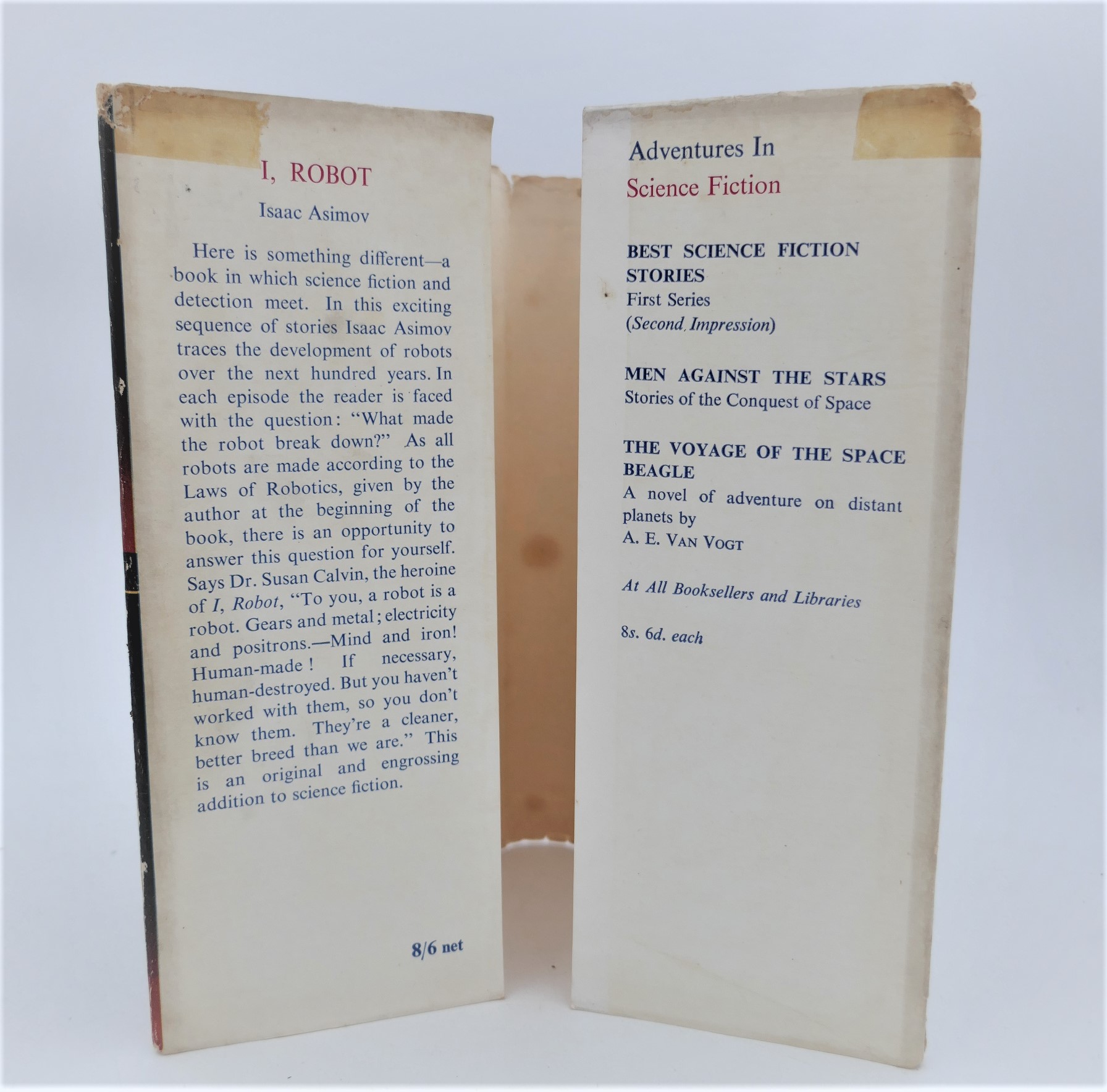 I, Robot. Stories of Science Fiction. First Edition (1952) - Image 7